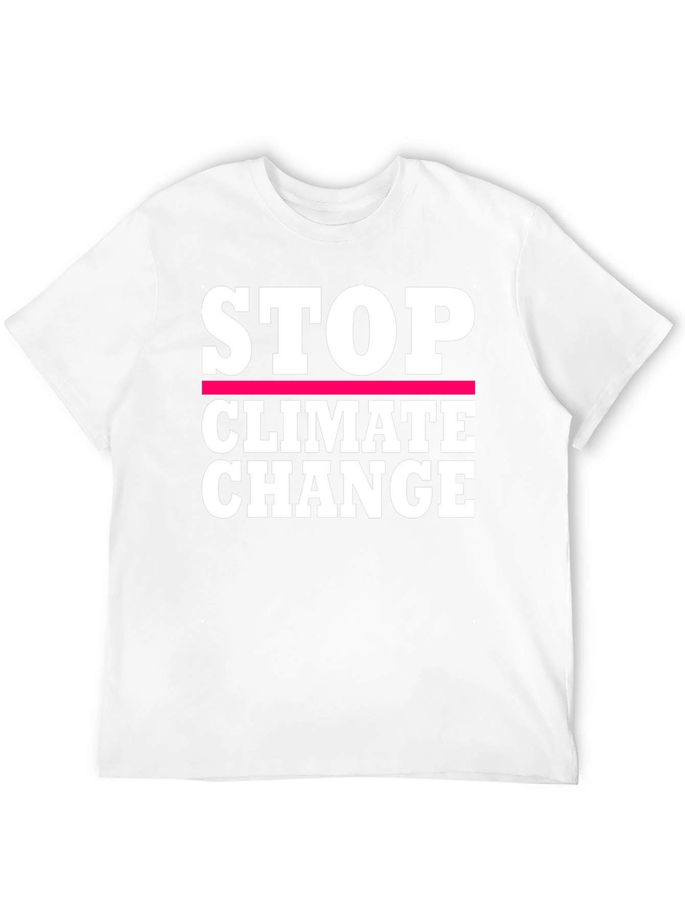 Stop Climate Change Graphic T-Shirt