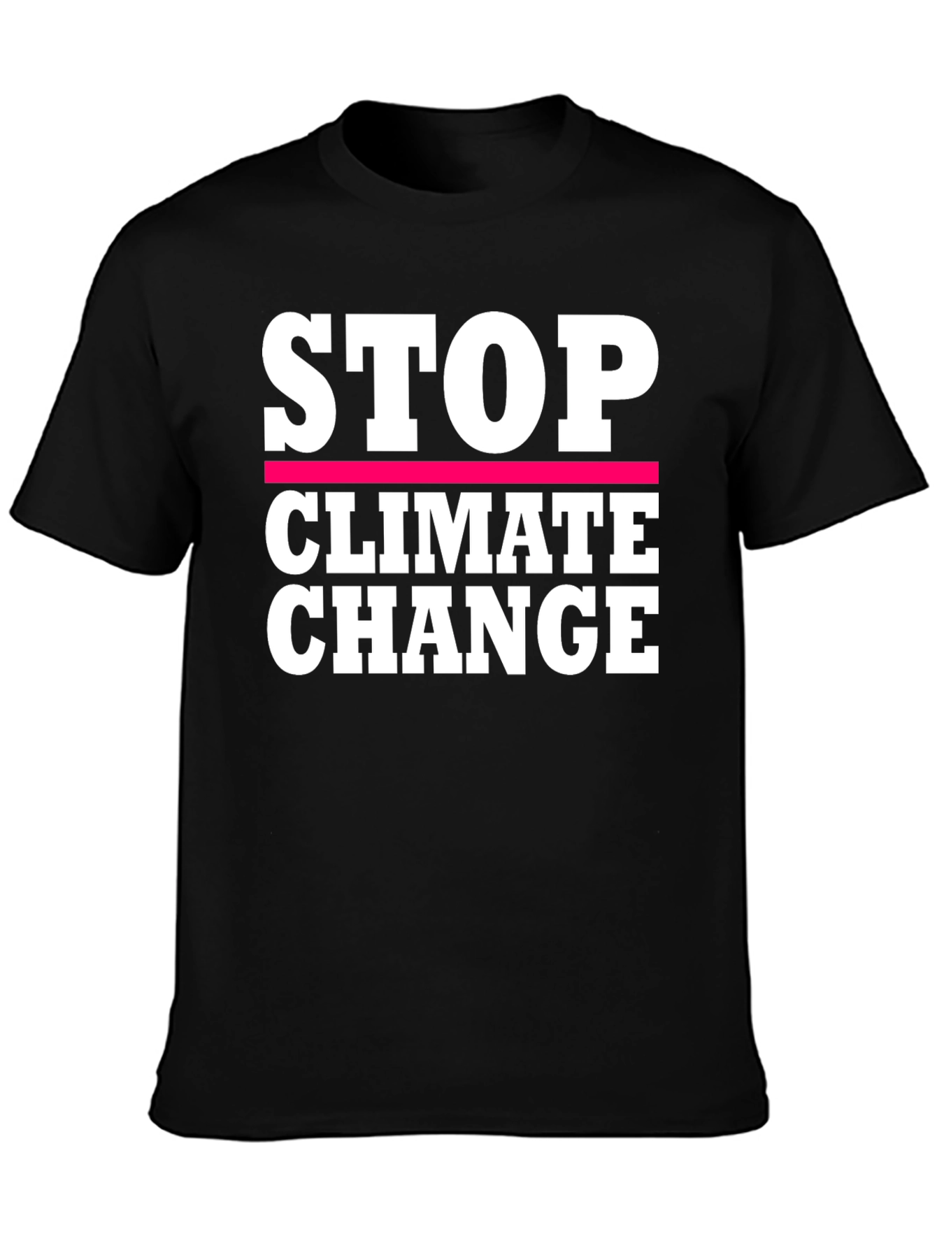 Stop Climate Change Graphic T-Shirt