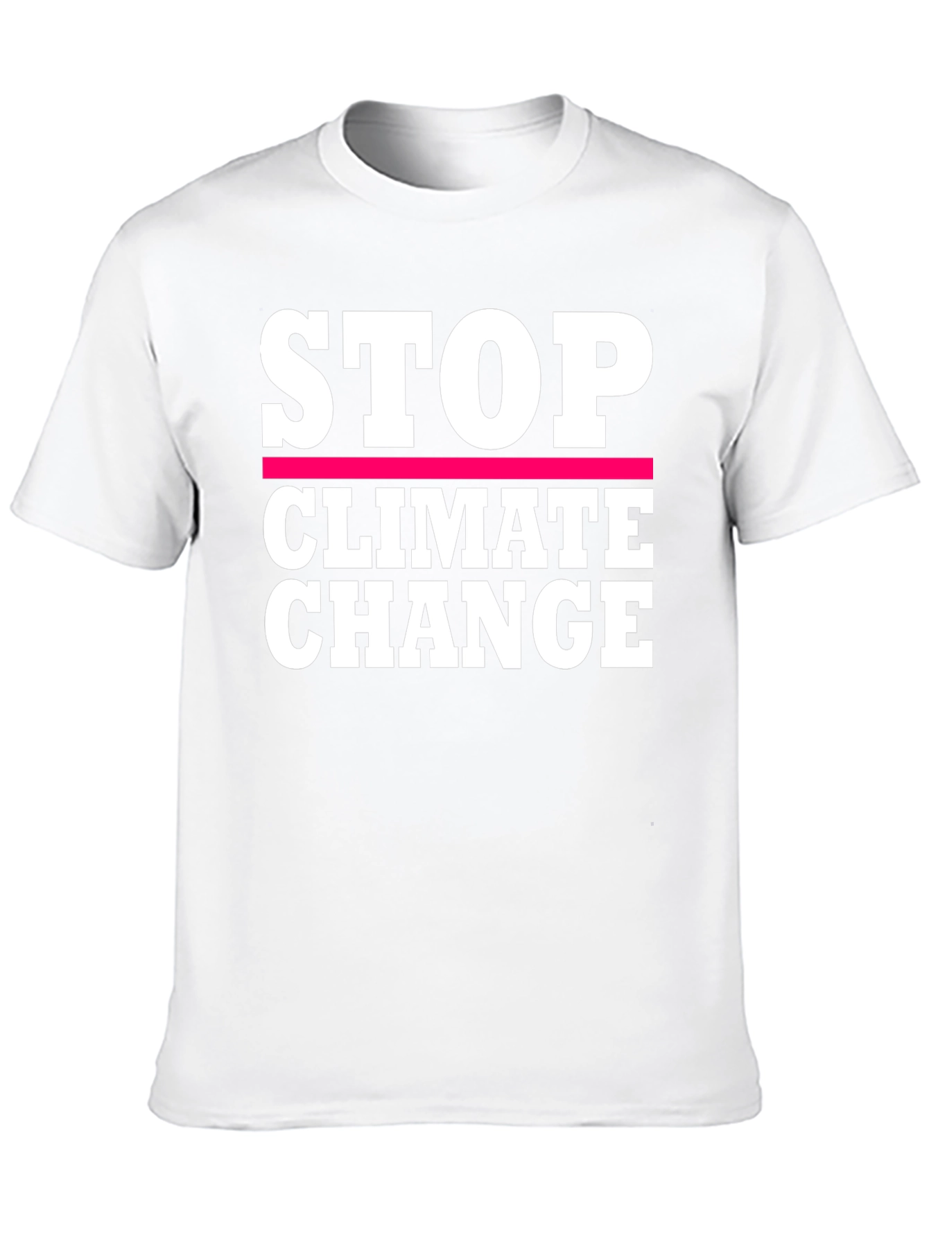 Stop Climate Change Graphic T-Shirt
