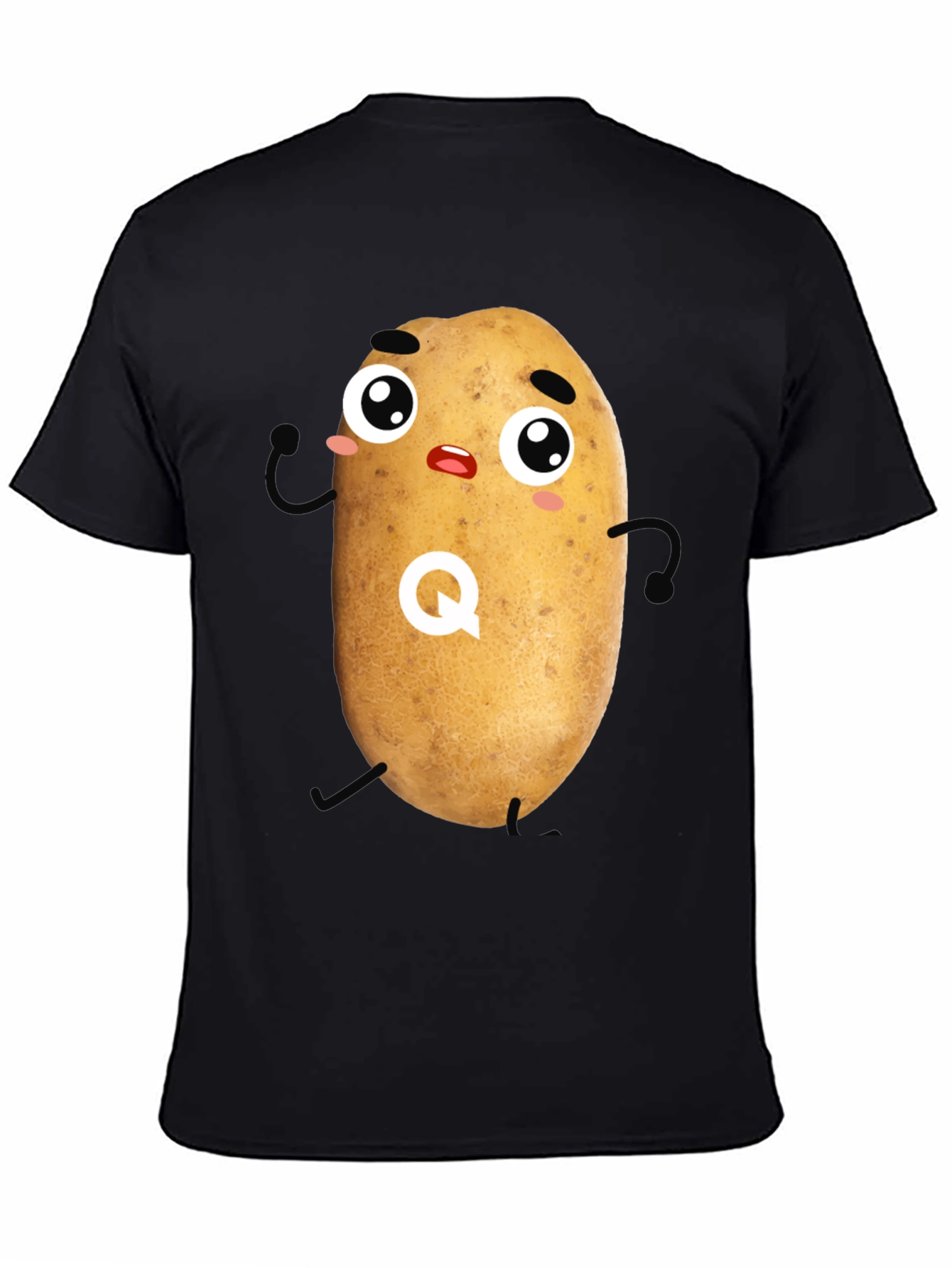 Funny Potato Graphic T-Shirt - Quirky Novelty Tee