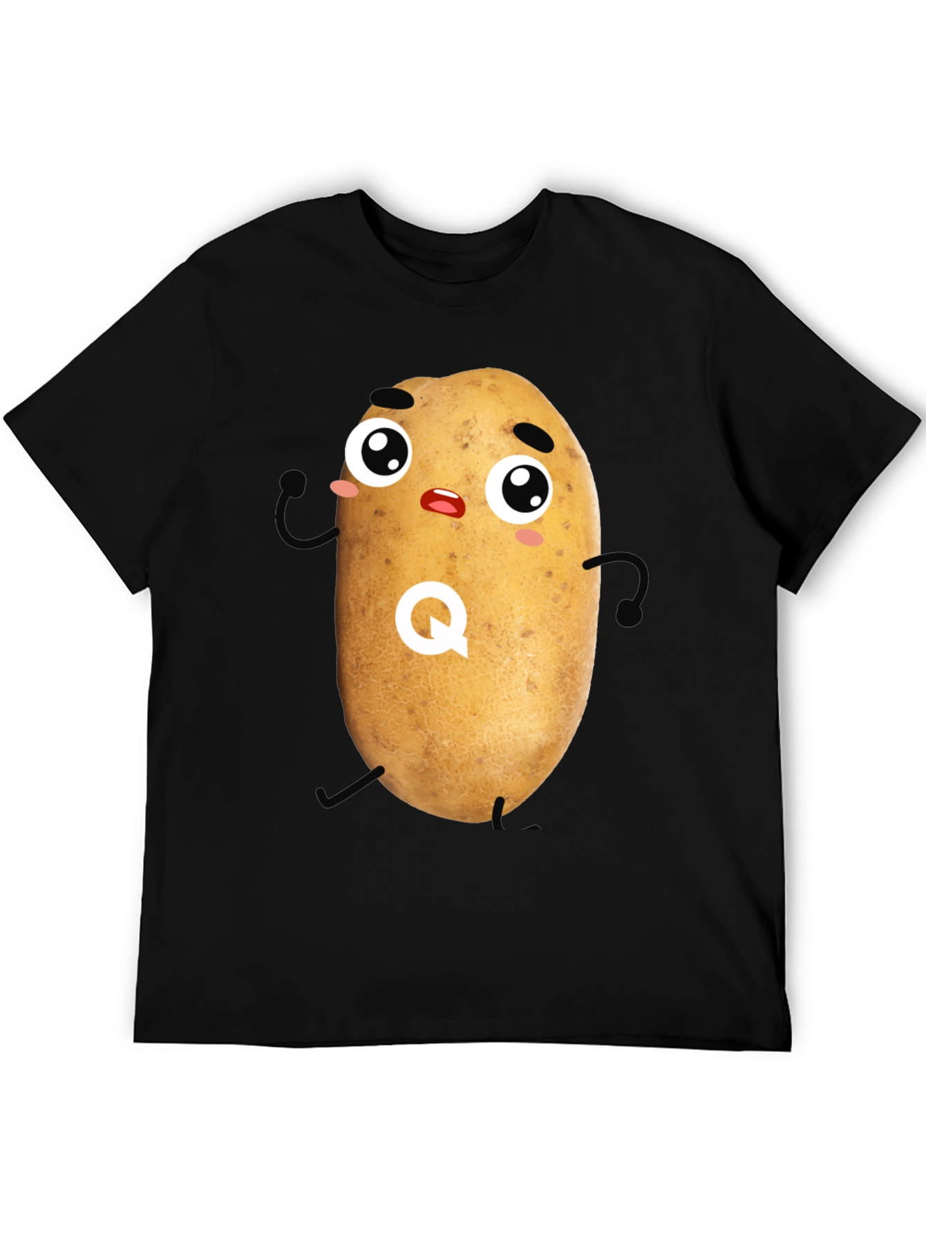 Funny Potato Graphic T-Shirt - Quirky Novelty Tee