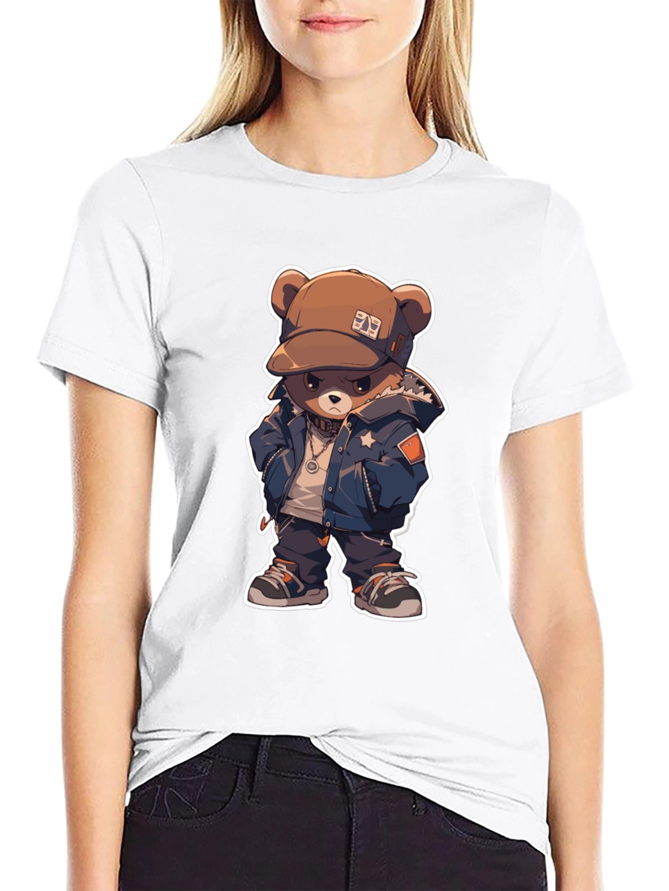 Cool Bear Graphic Tee - Stylish Streetwear