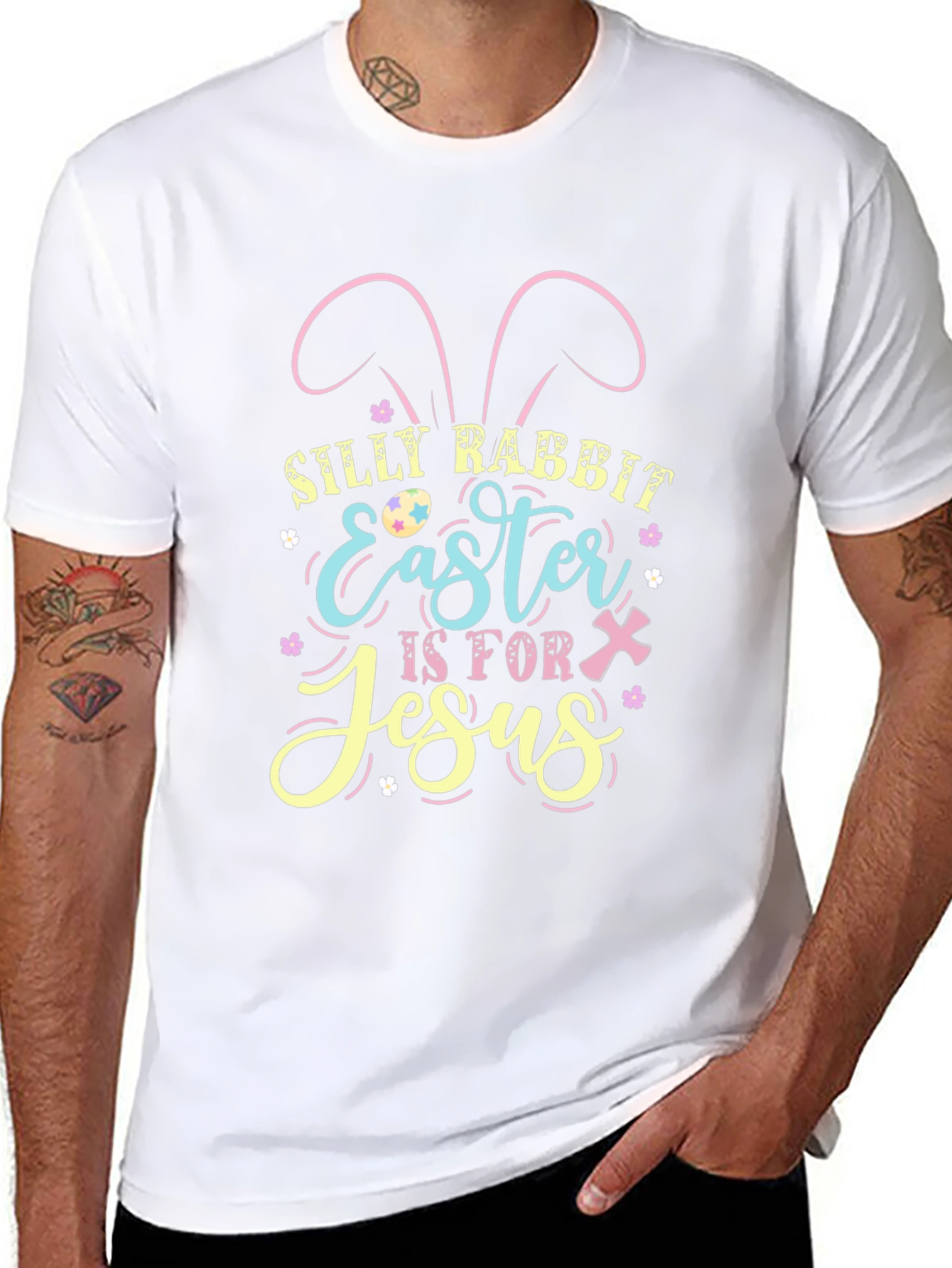 Silly Rabbit Easter is for Jesus T-Shirt