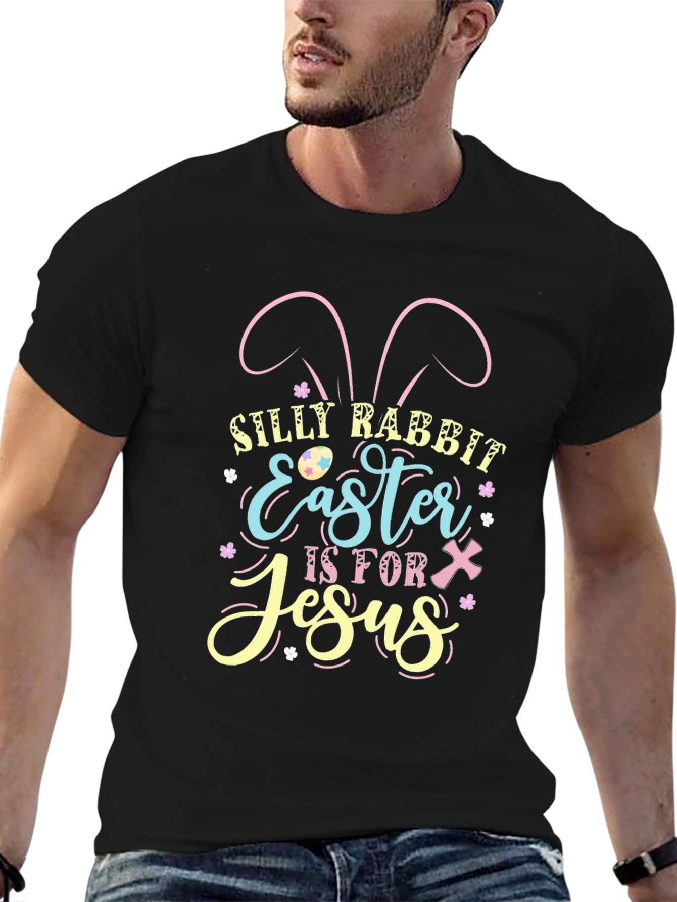 Silly Rabbit Easter is for Jesus T-Shirt