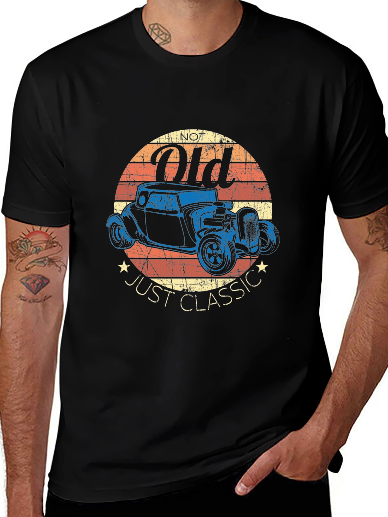 Not Old Just Classic Hot Rod T-Shirt