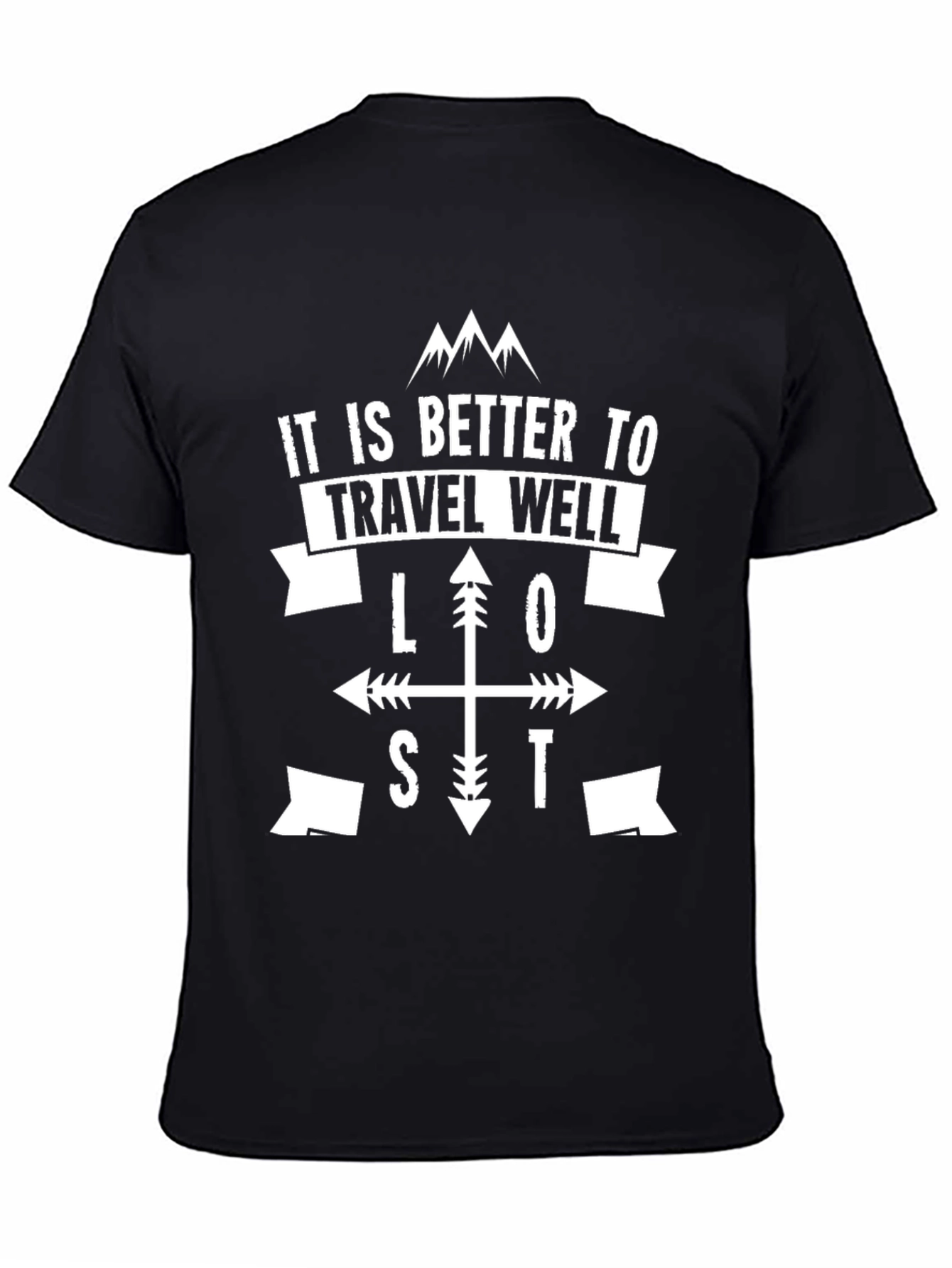 Travel Well Lost T-Shirt - Adventure Awaits!