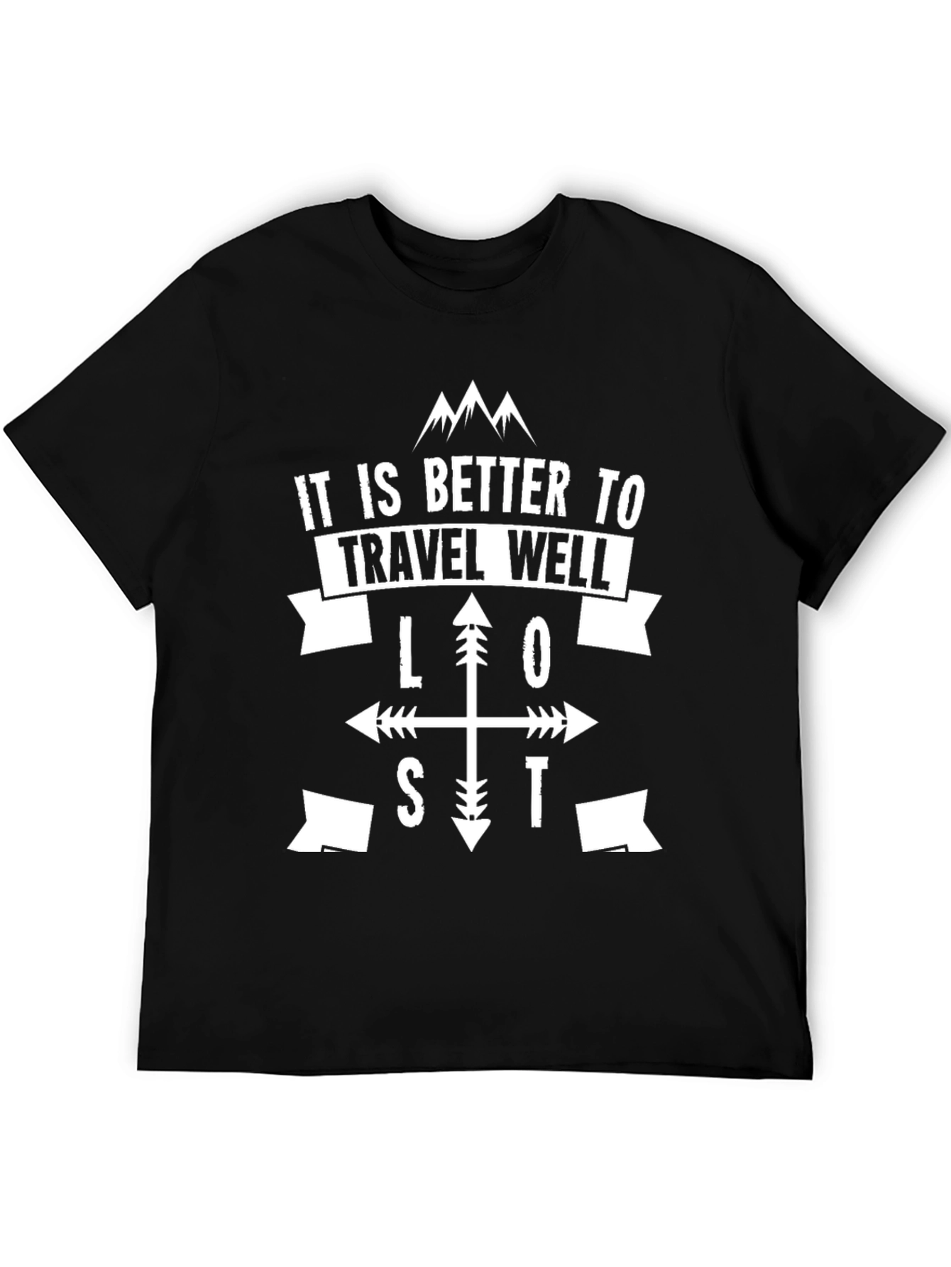 Travel Well Lost T-Shirt - Adventure Awaits!