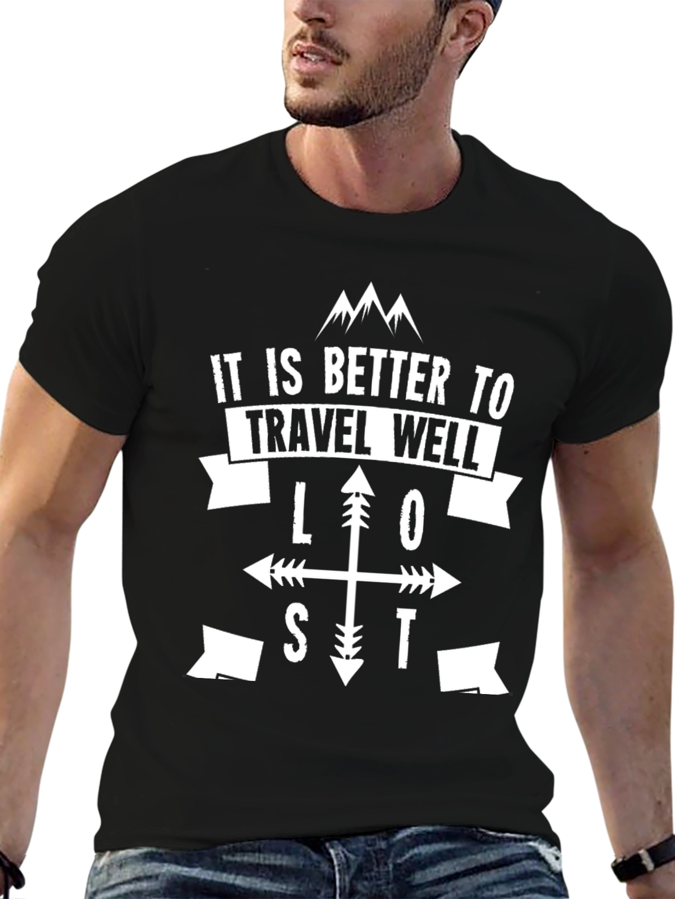 Travel Well Lost T-Shirt - Adventure Awaits!