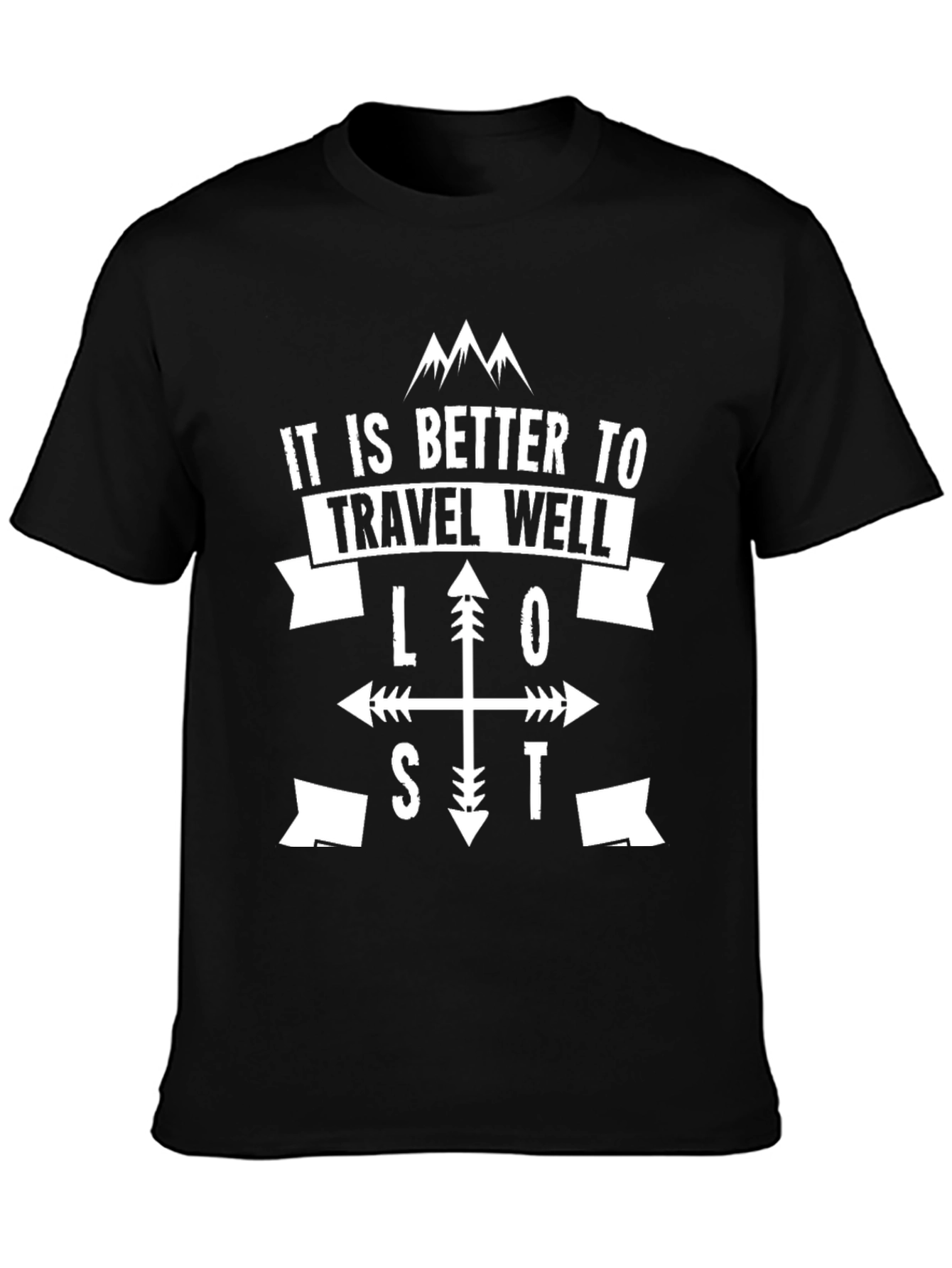 Travel Well Lost T-Shirt - Adventure Awaits!