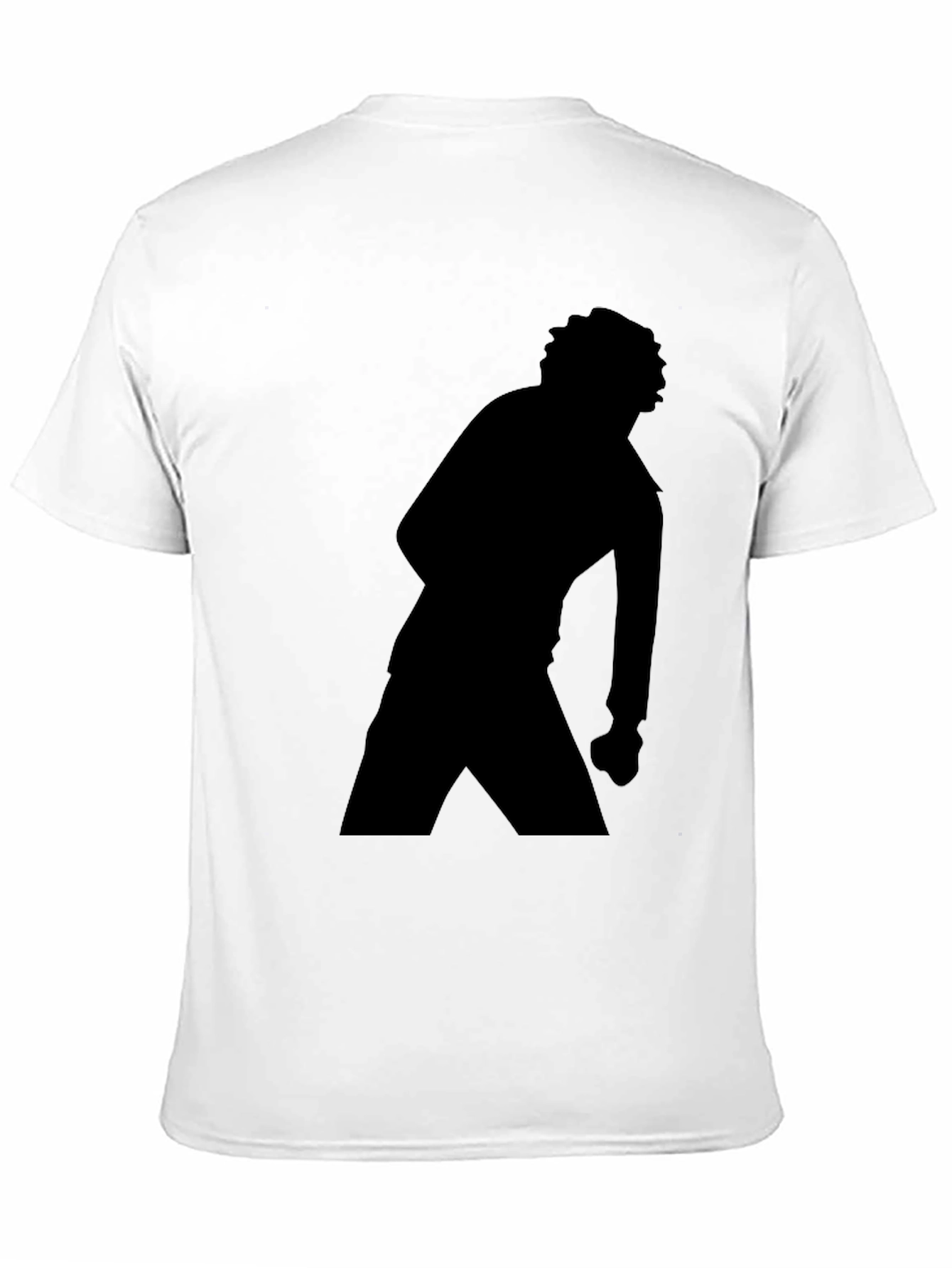 Silhouette Graphic T-Shirt - Black Cotton Tee