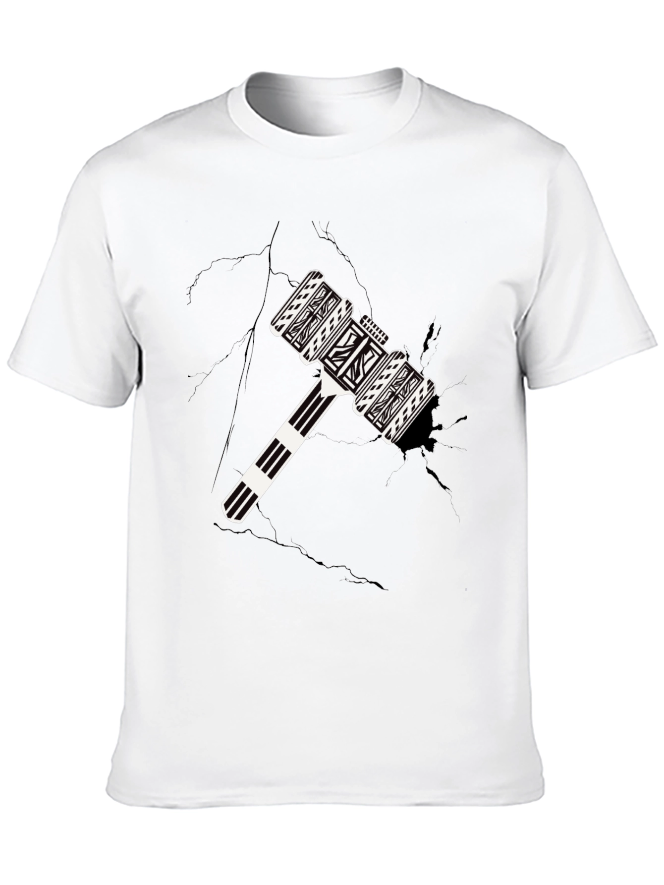 Hammer Graphic Black T-Shirt