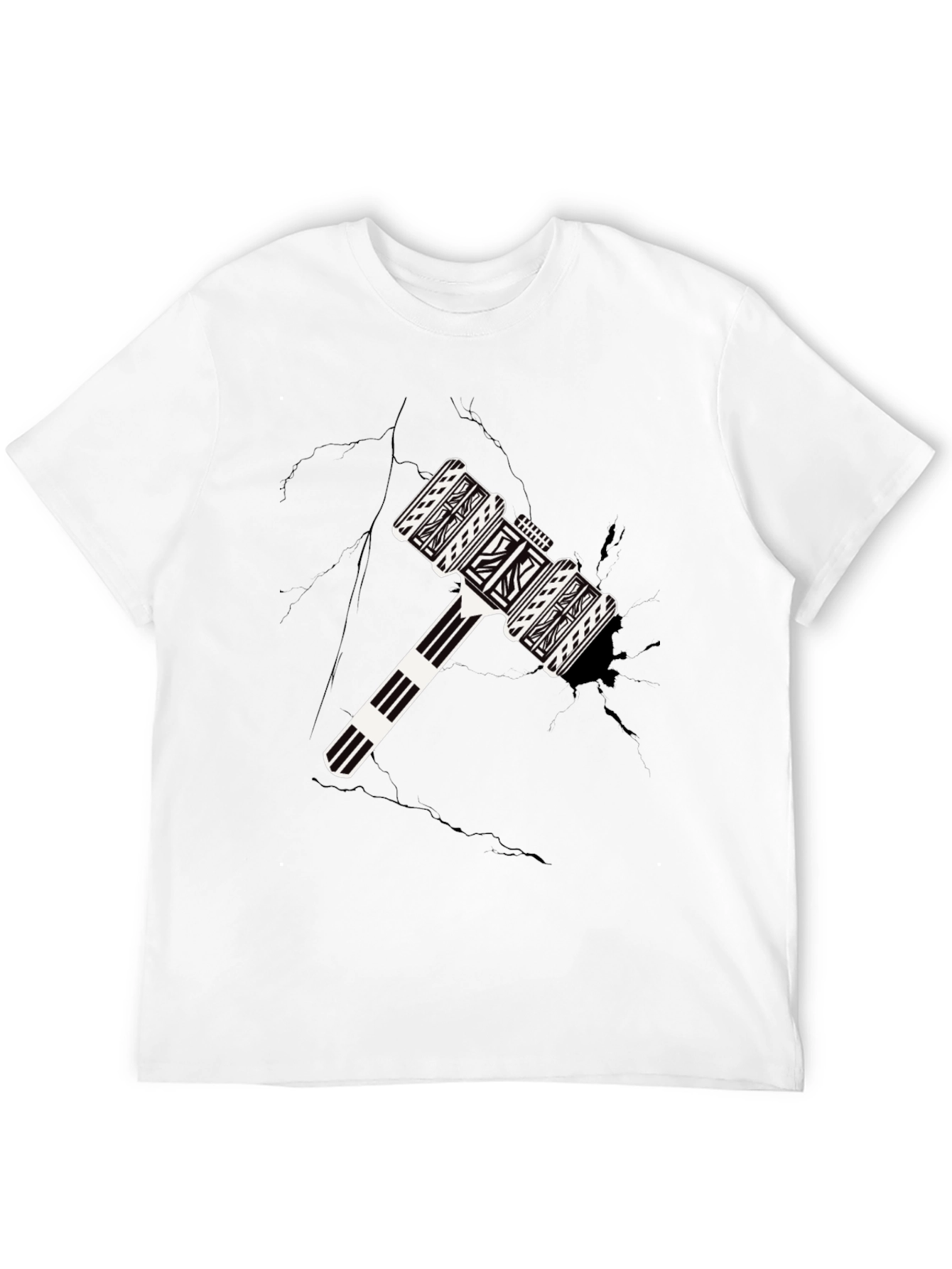 Hammer Graphic Black T-Shirt