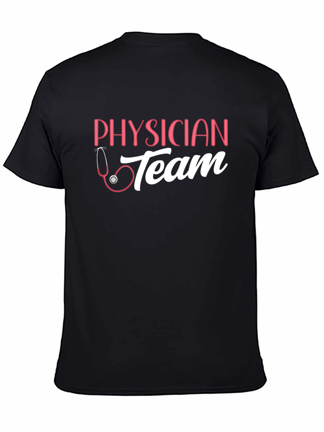 Physician Team Stethoscope Graphic T-Shirt