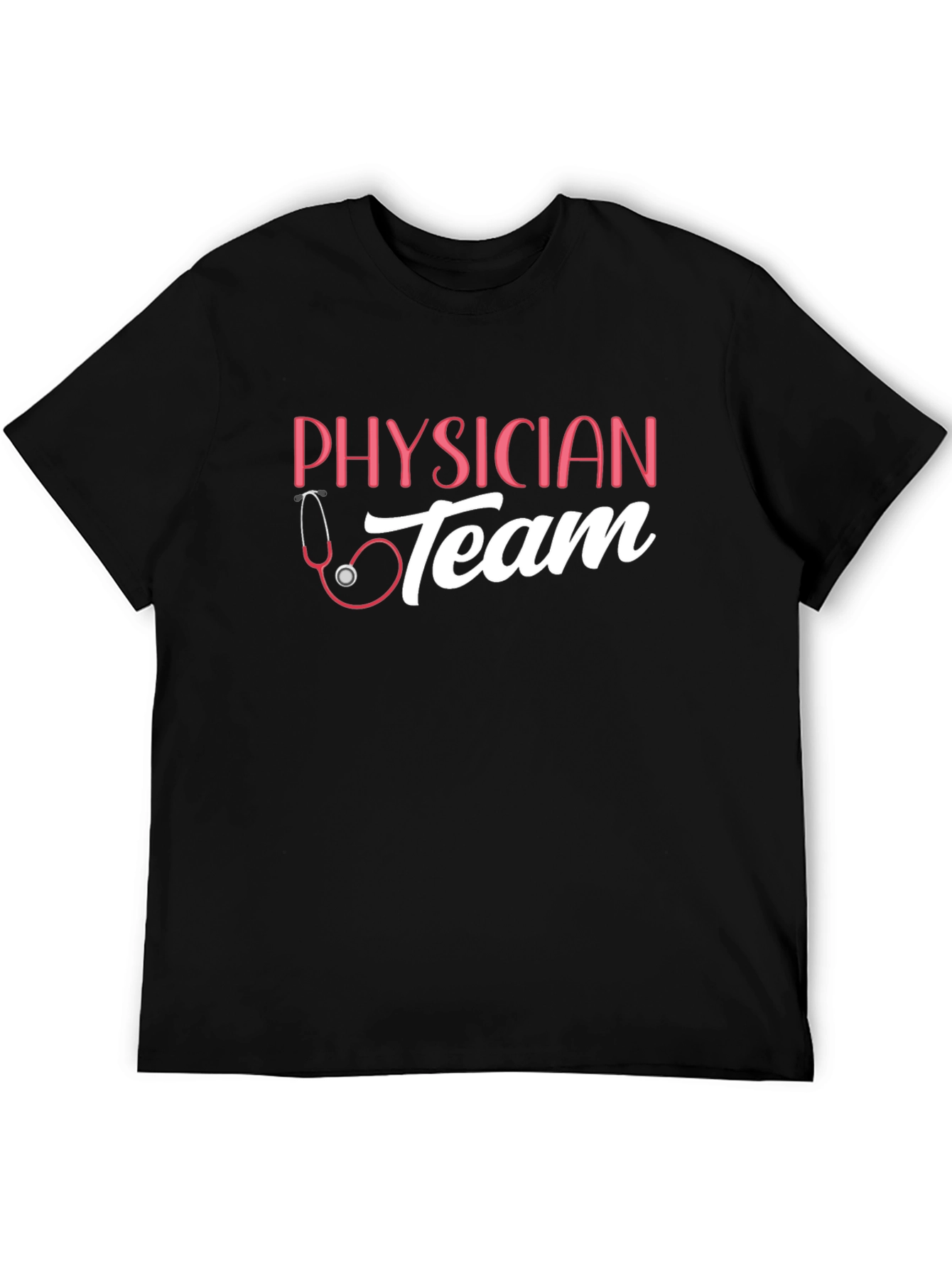 Physician Team Stethoscope Graphic T-Shirt