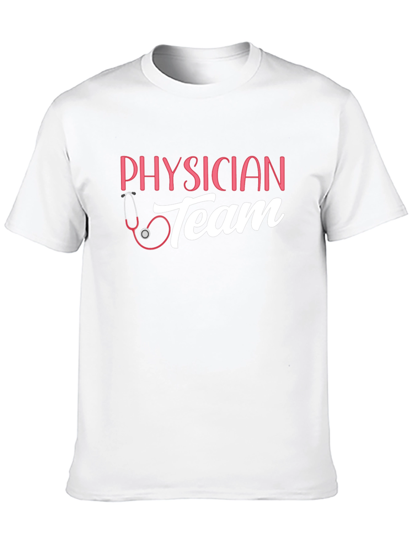 Physician Team Stethoscope Graphic T-Shirt