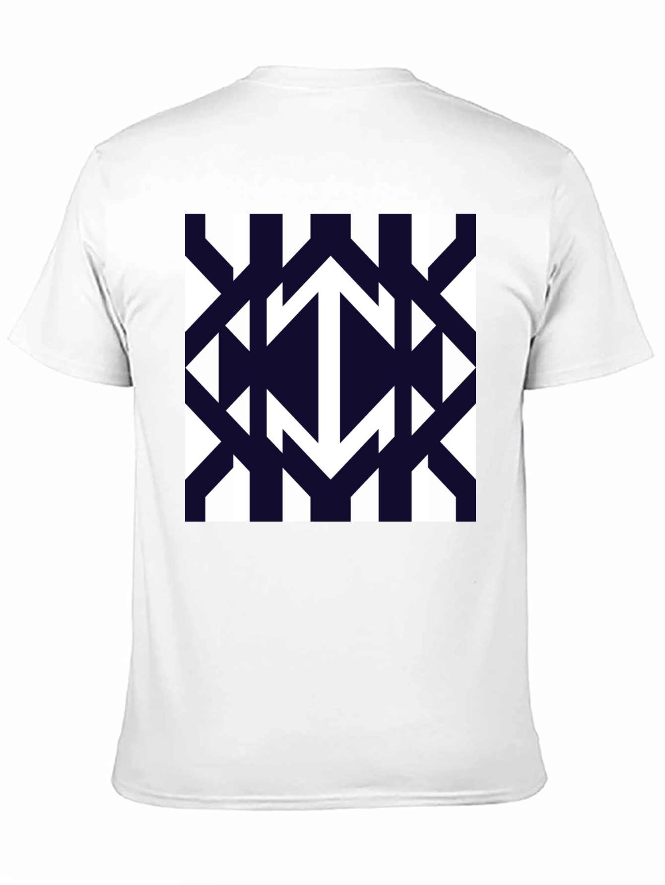 Modern Geometric Arrow Pattern T-Shirt
