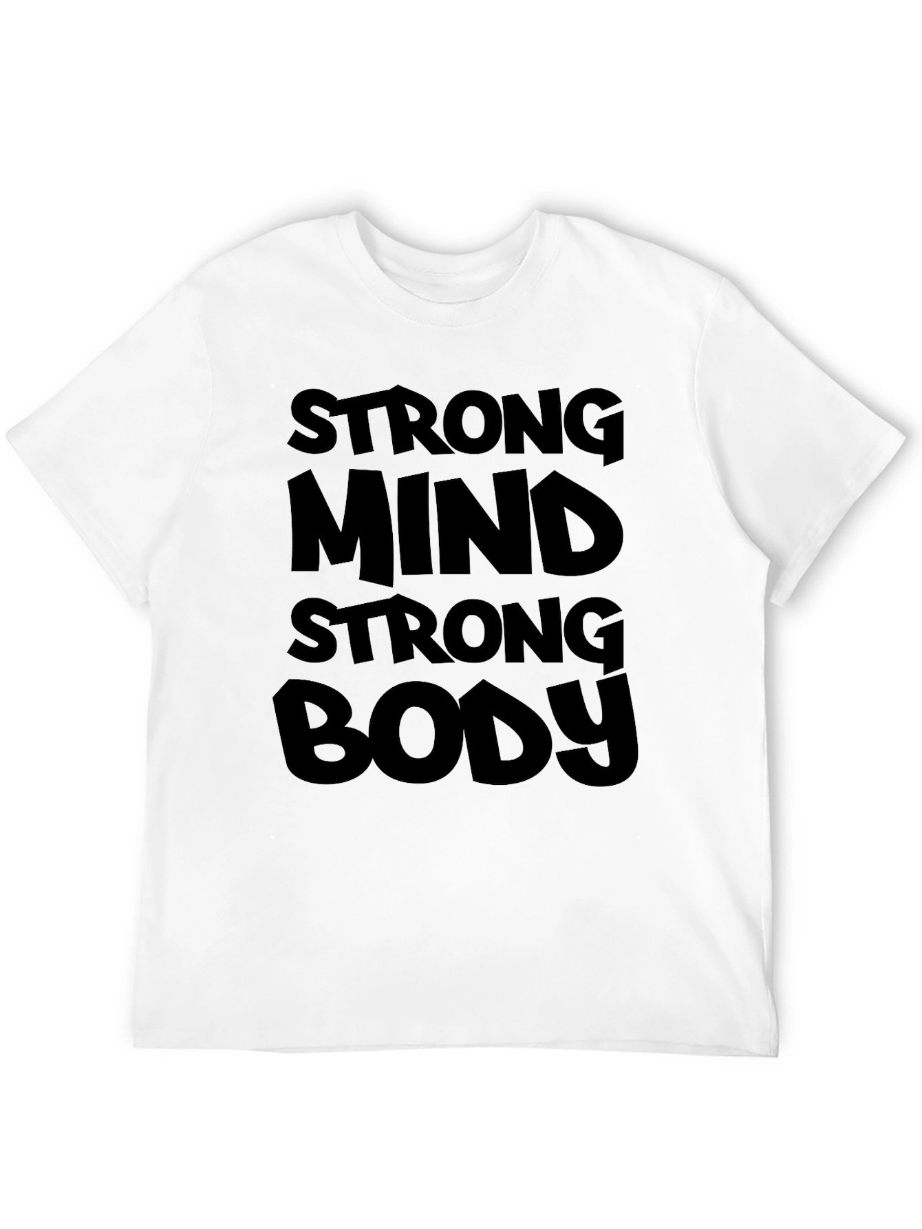 Strong Mind Strong Body Black T-Shirt