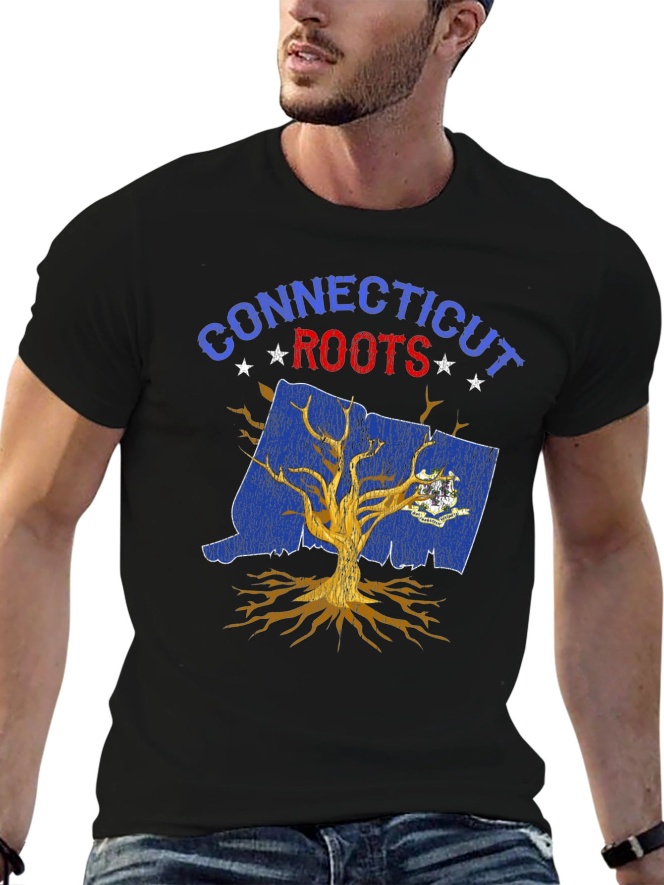 Connecticut Roots Graphic T-Shirt