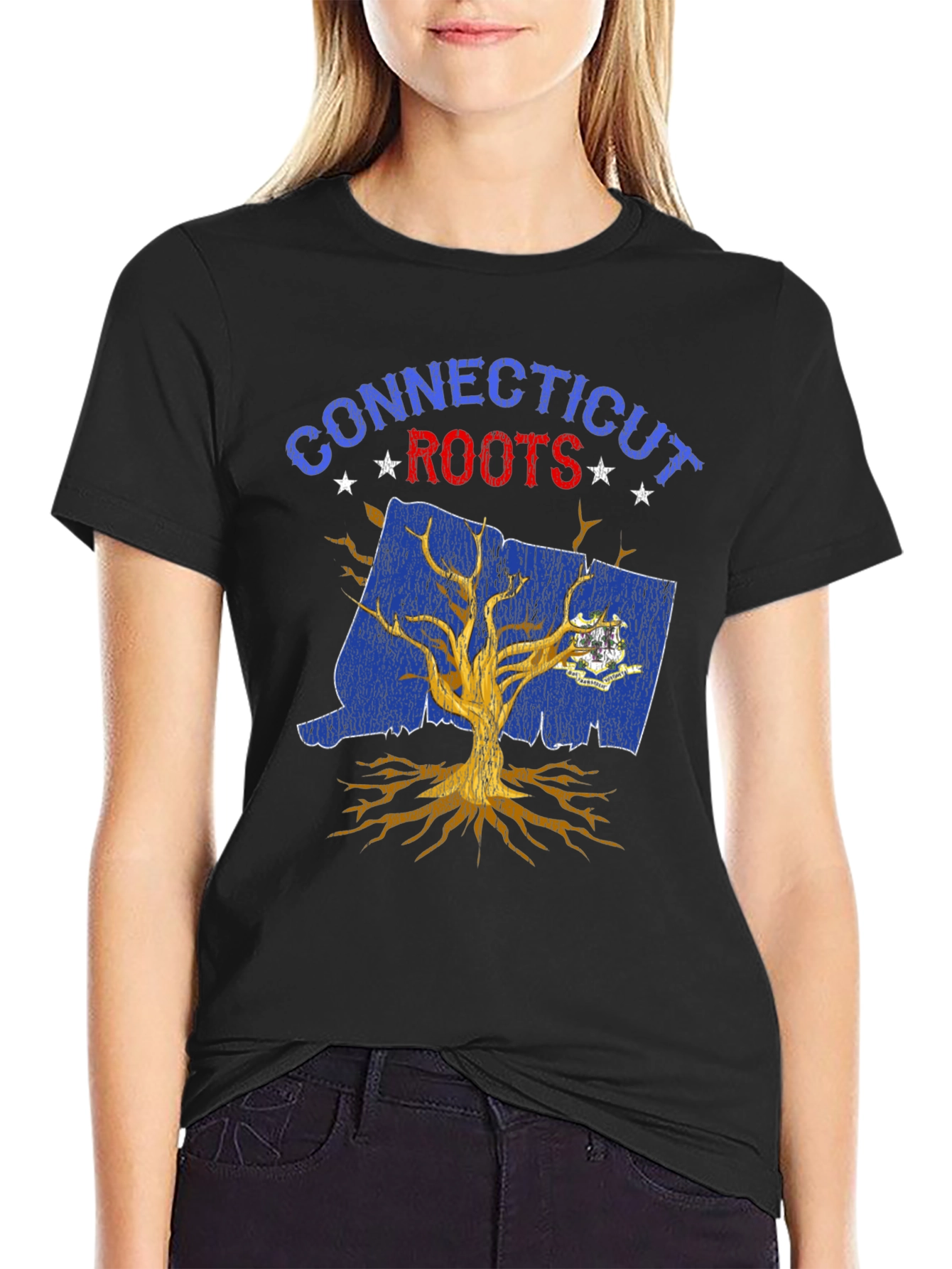 Connecticut Roots Graphic T-Shirt