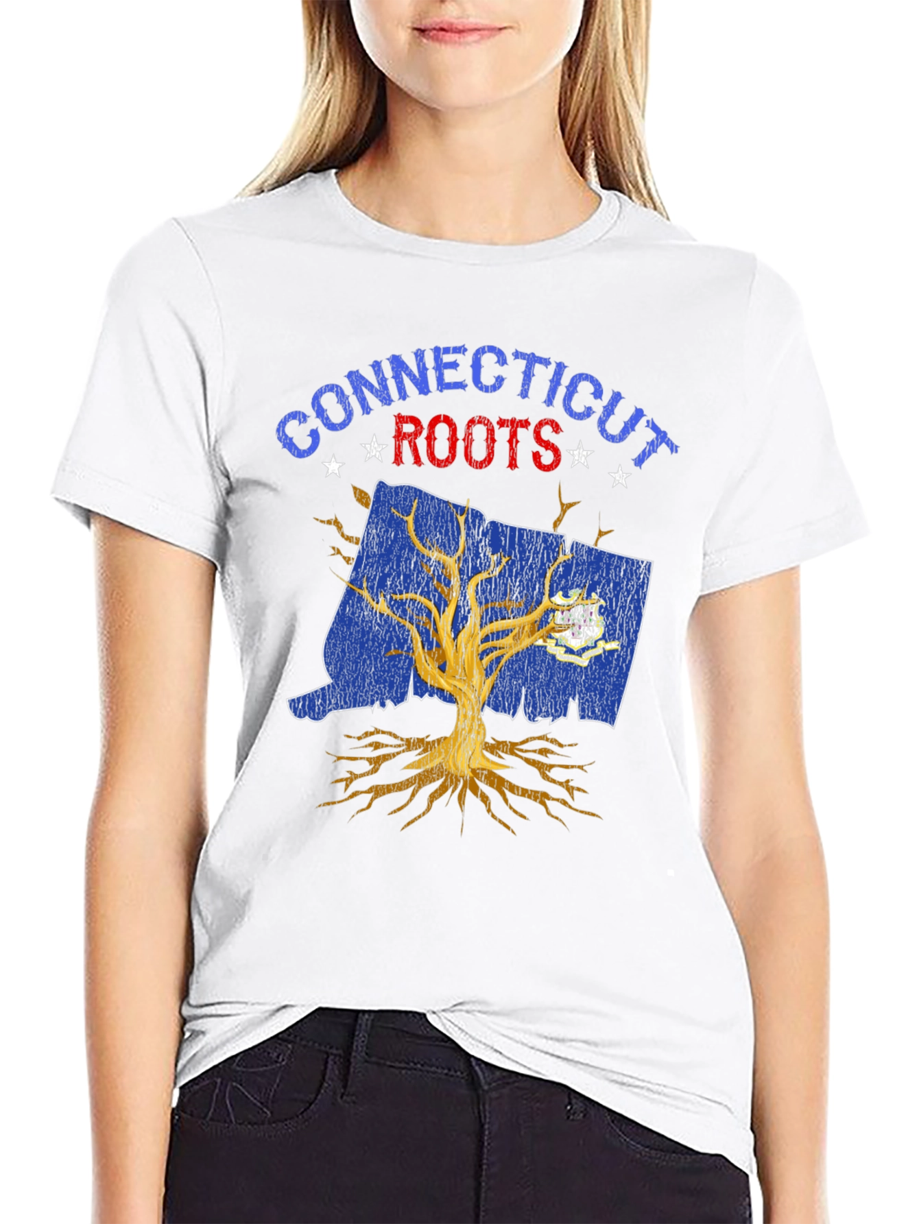 Connecticut Roots Graphic T-Shirt