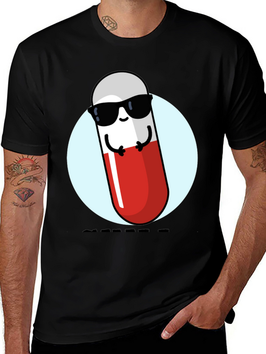 Cool Pill T-Shirt - Fun Novelty Graphic Tee