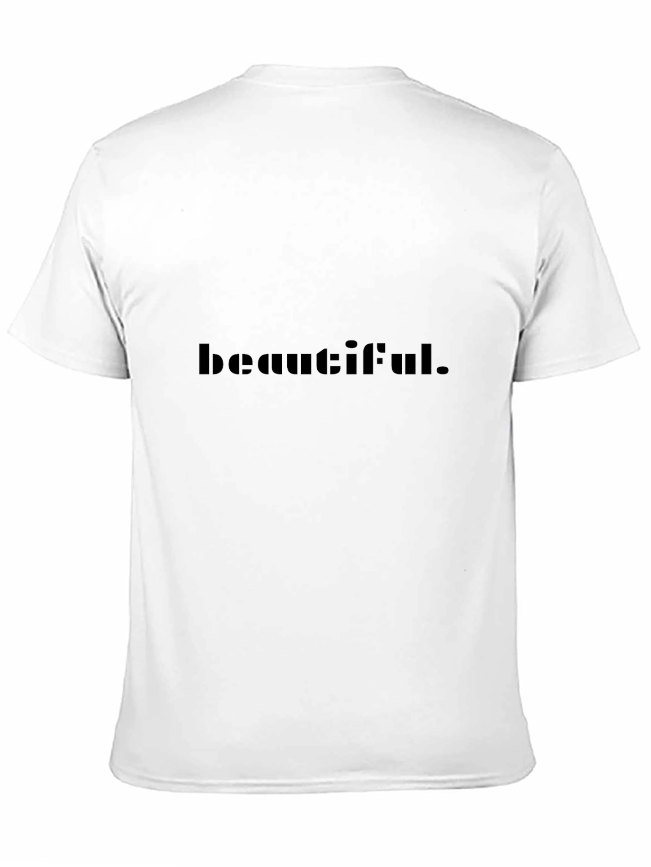 Beautiful Statement Black T-Shirt