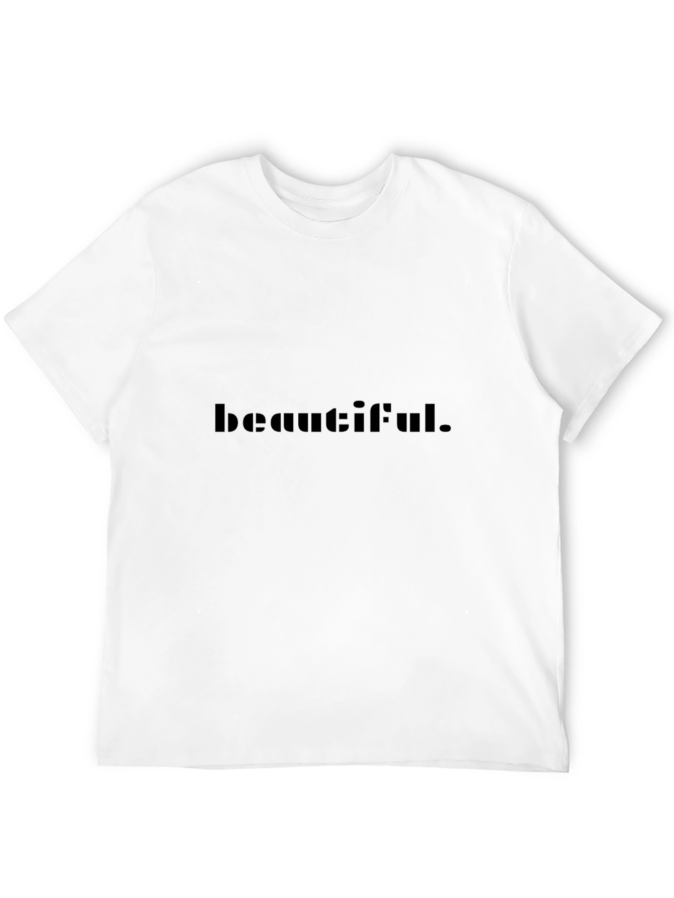 Beautiful Statement Black T-Shirt