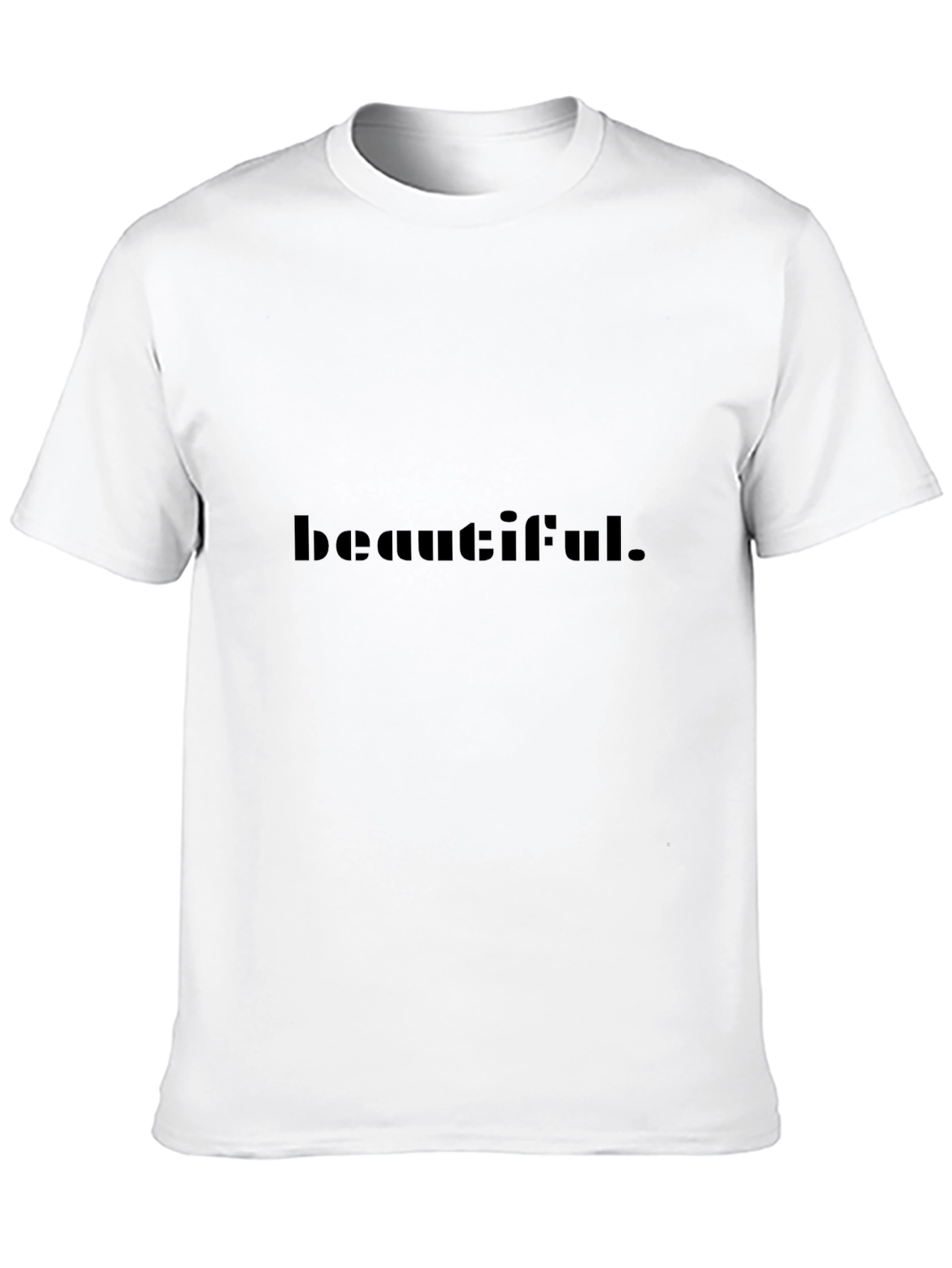 Beautiful Statement Black T-Shirt