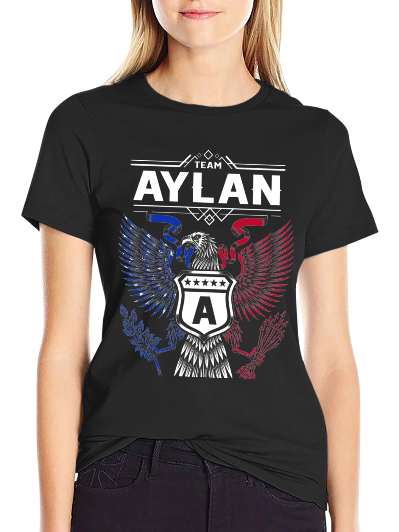 Team Aylan Patriotic Eagle T-Shirt