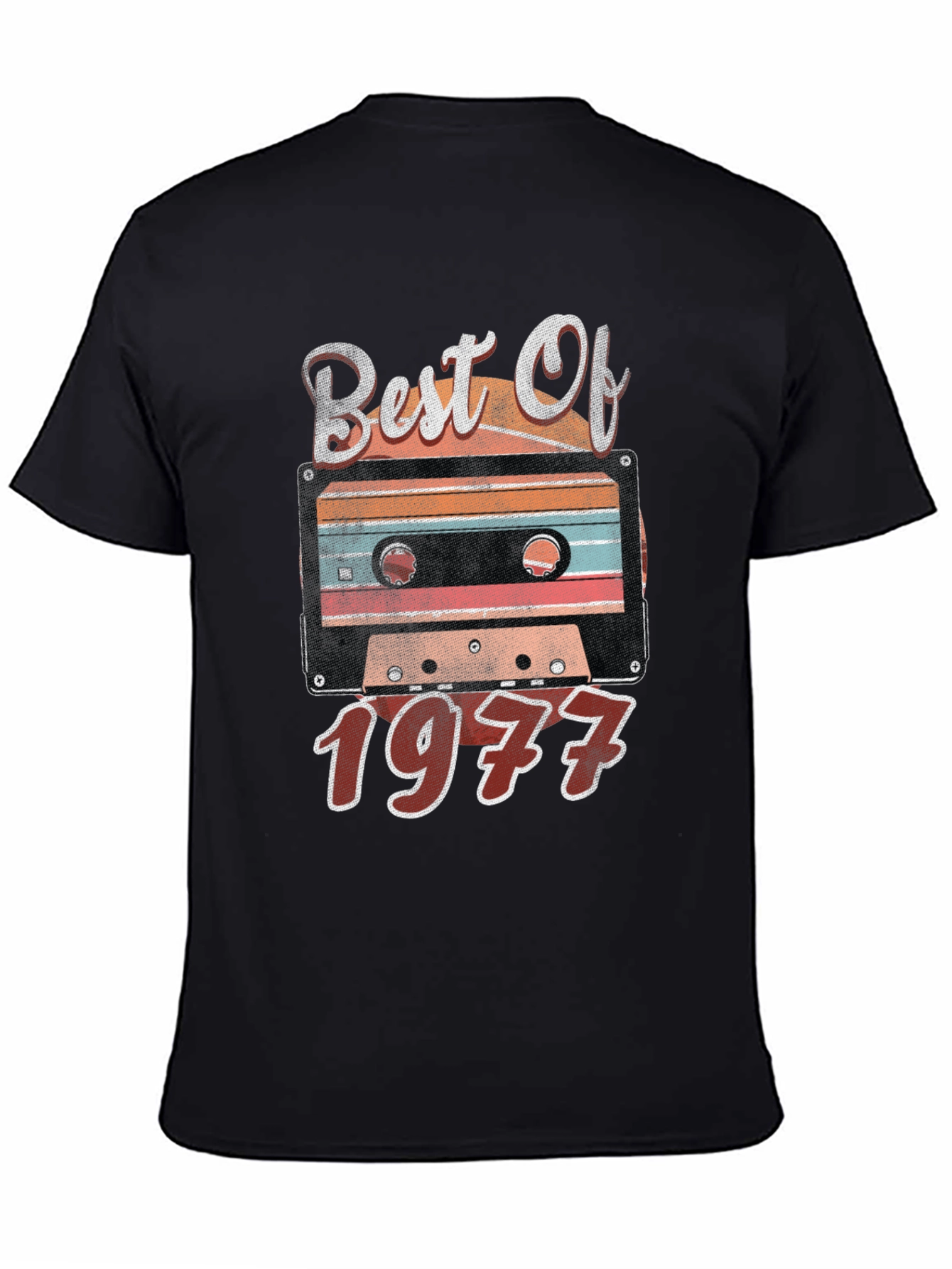 Best of 1977 Cassette Tape Graphic Tee