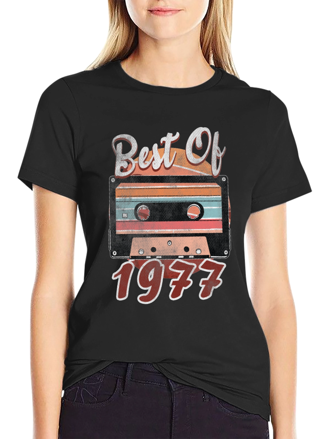 Best of 1977 Cassette Tape Graphic Tee