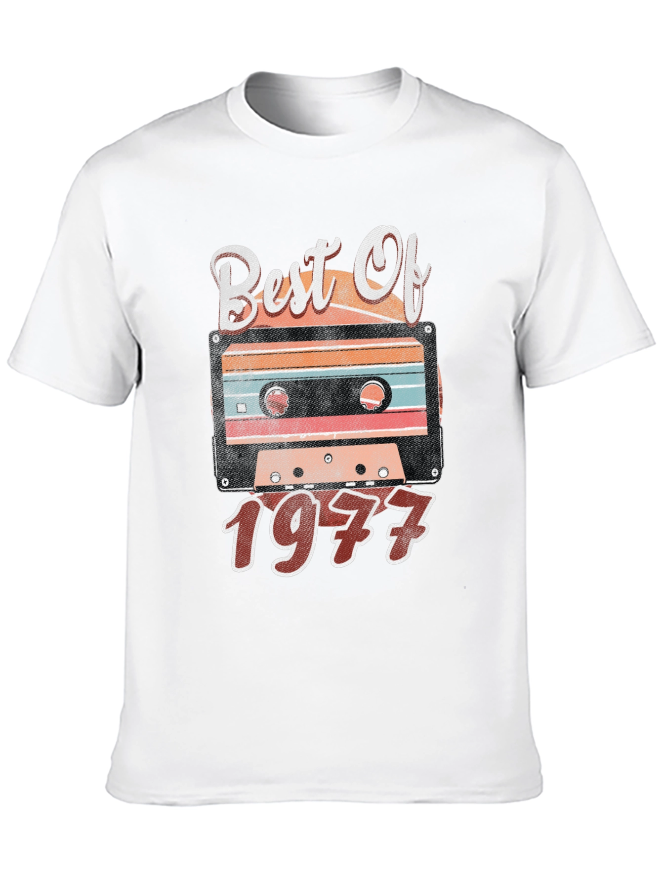Best of 1977 Cassette Tape Graphic Tee