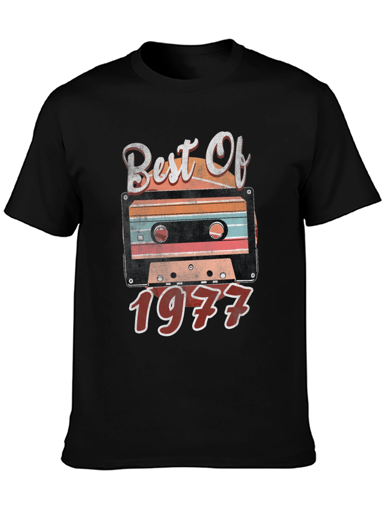 Best of 1977 Cassette Tape Graphic Tee
