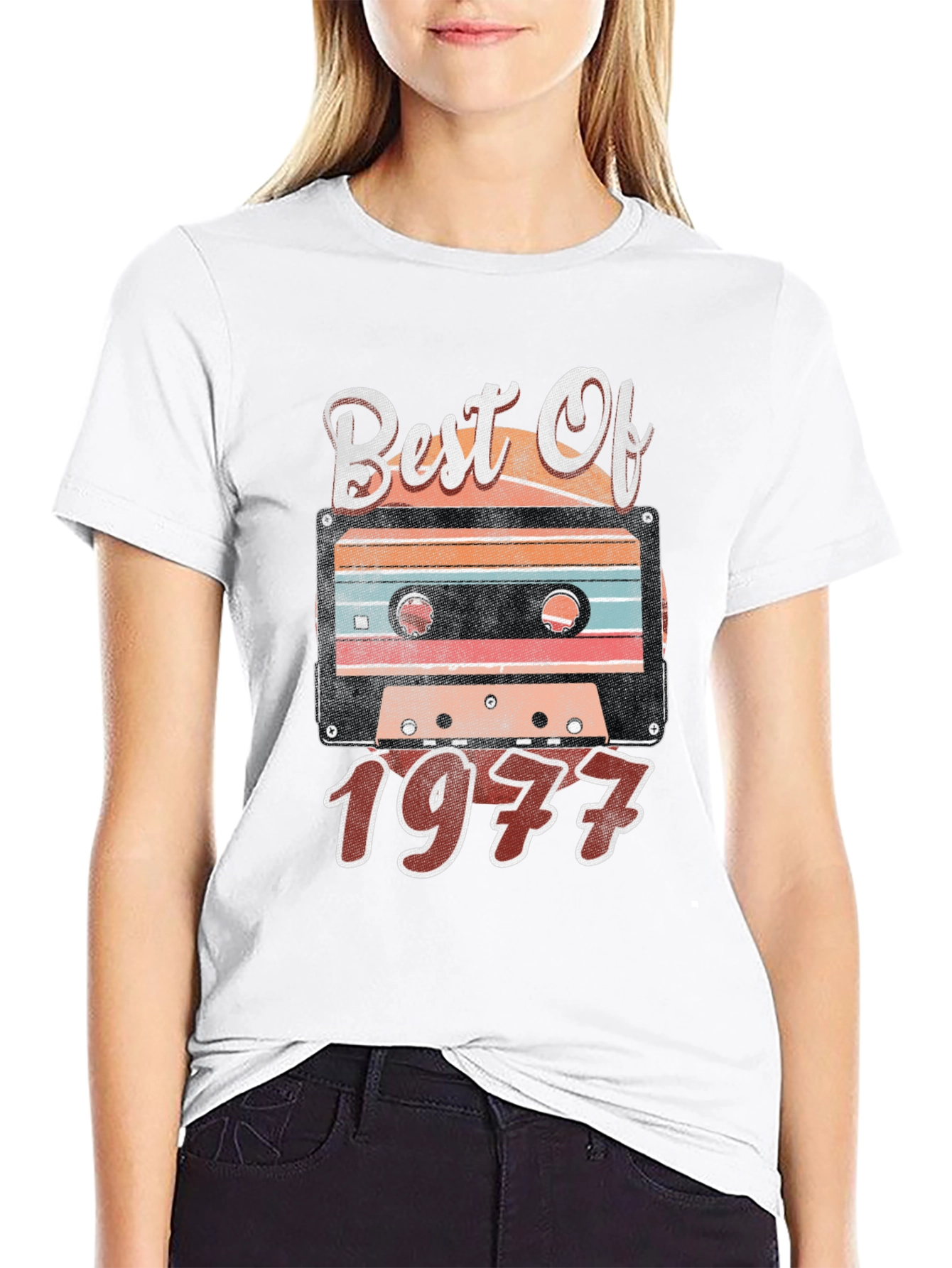 Best of 1977 Cassette Tape Graphic Tee