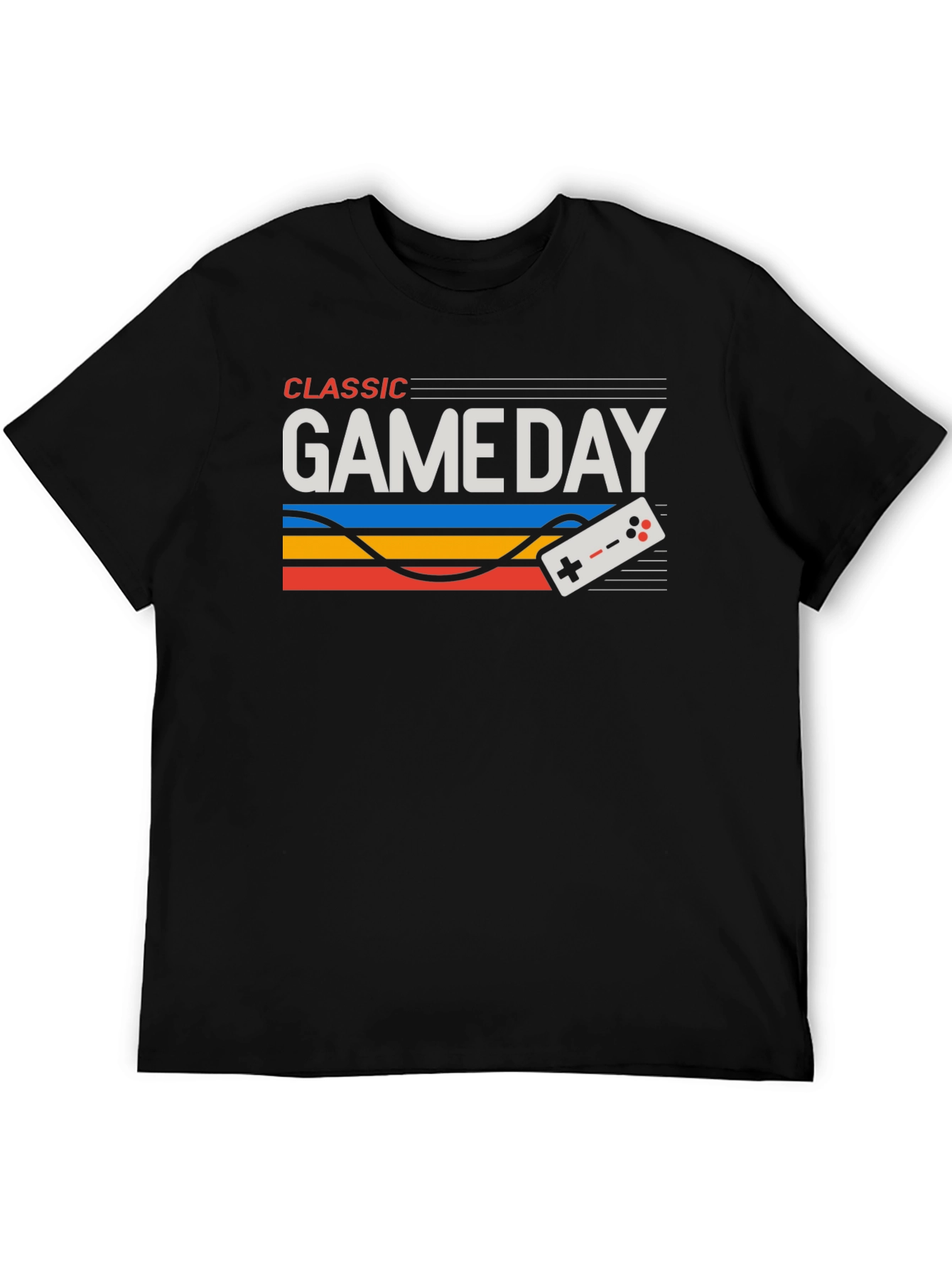 Classic Game Day T-Shirt - Retro Gaming Style