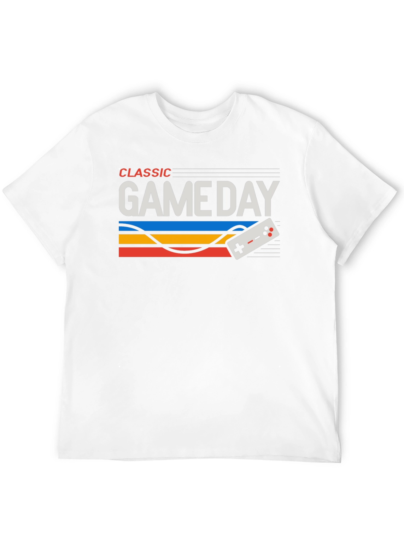 Classic Game Day T-Shirt - Retro Gaming Style