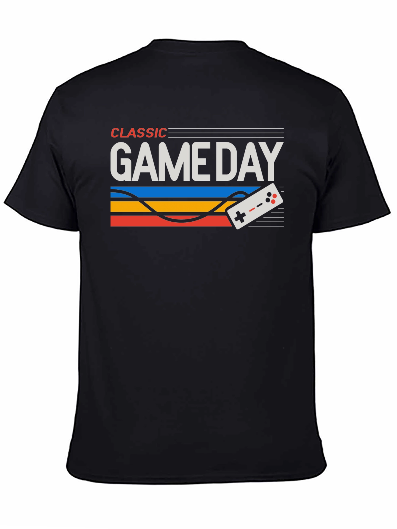 Classic Game Day T-Shirt - Retro Gaming Style