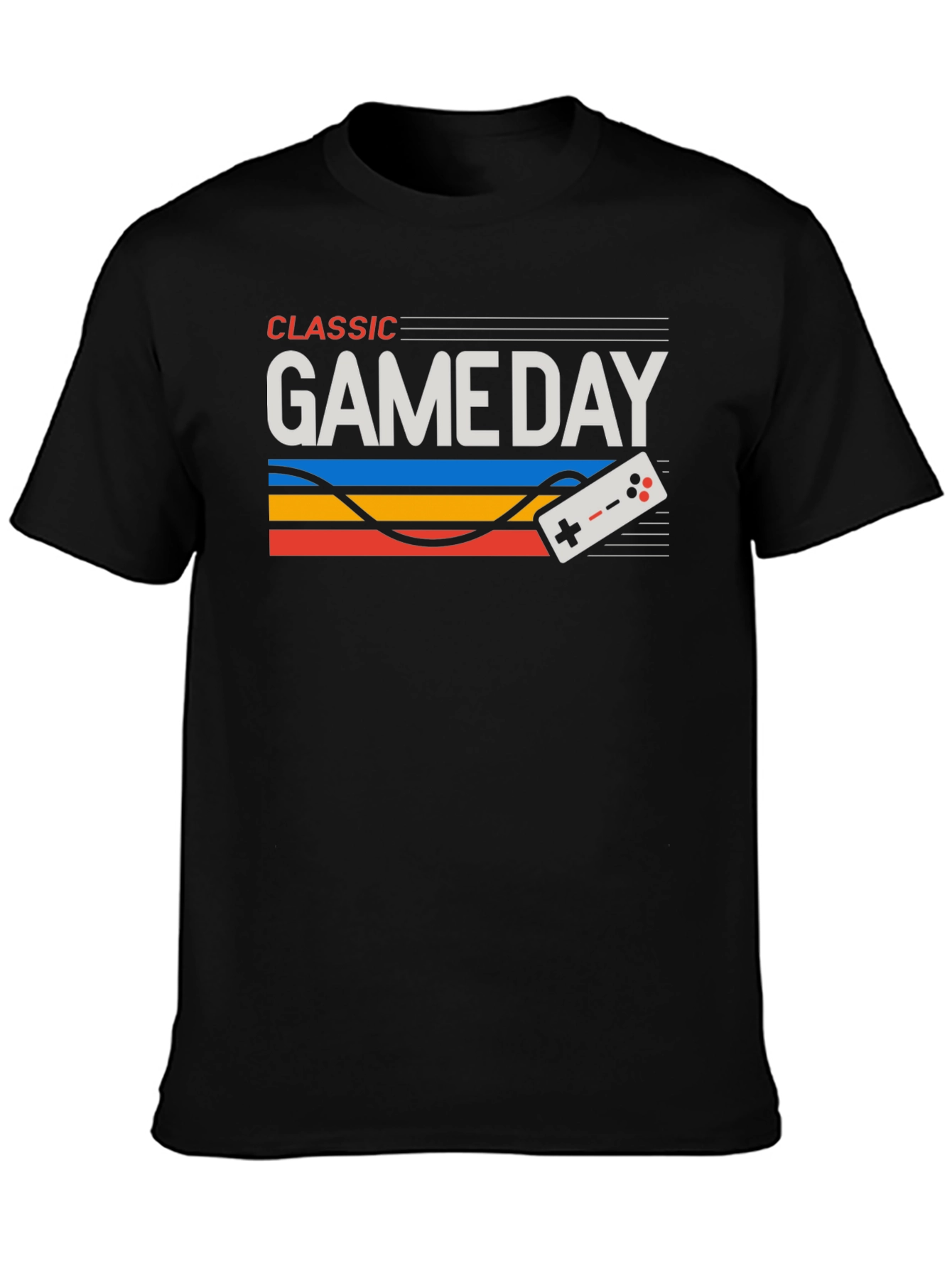 Classic Game Day T-Shirt - Retro Gaming Style