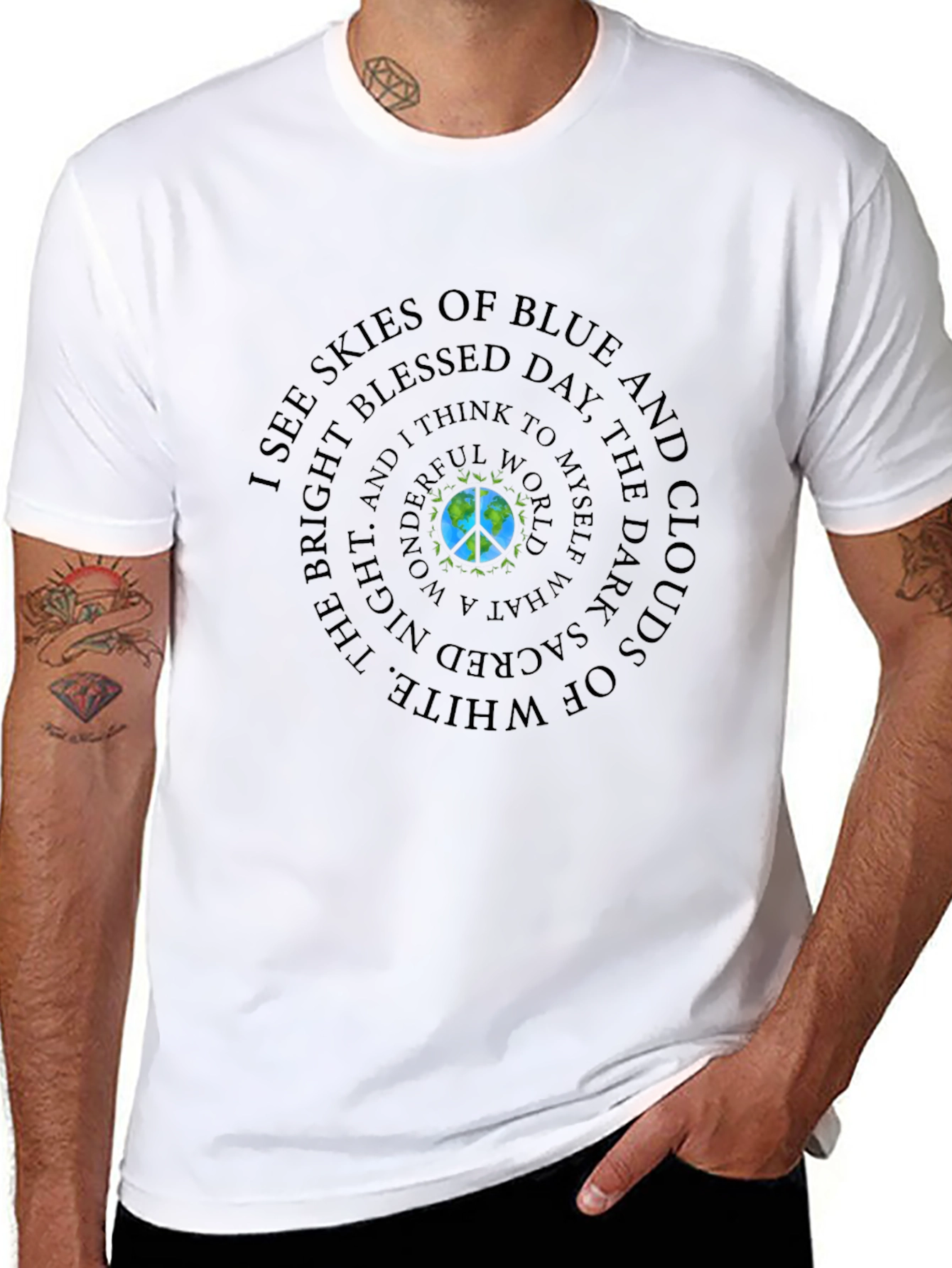 Peace on Earth Graphic T-Shirt