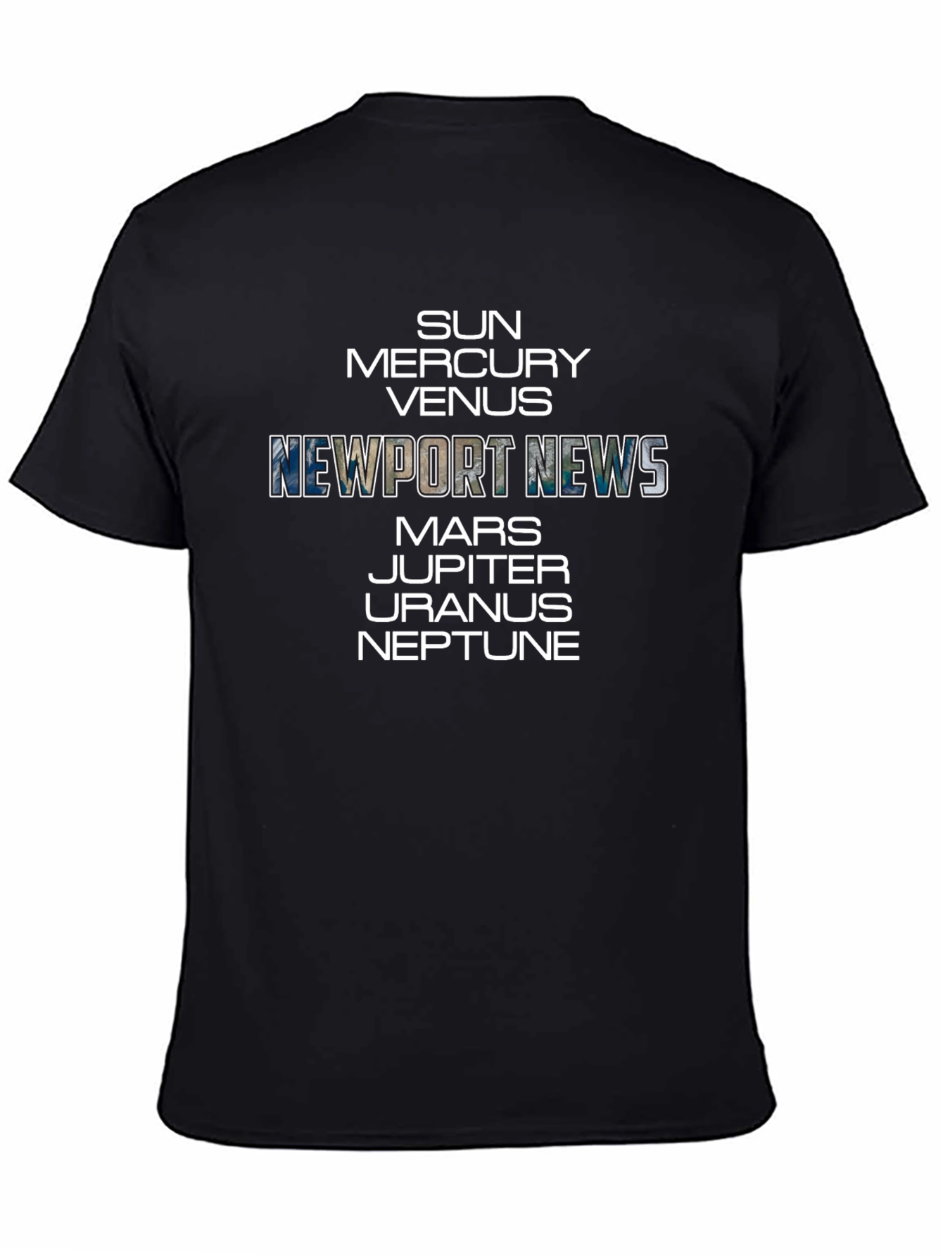 Solar System Planets T-Shirt - Newport News