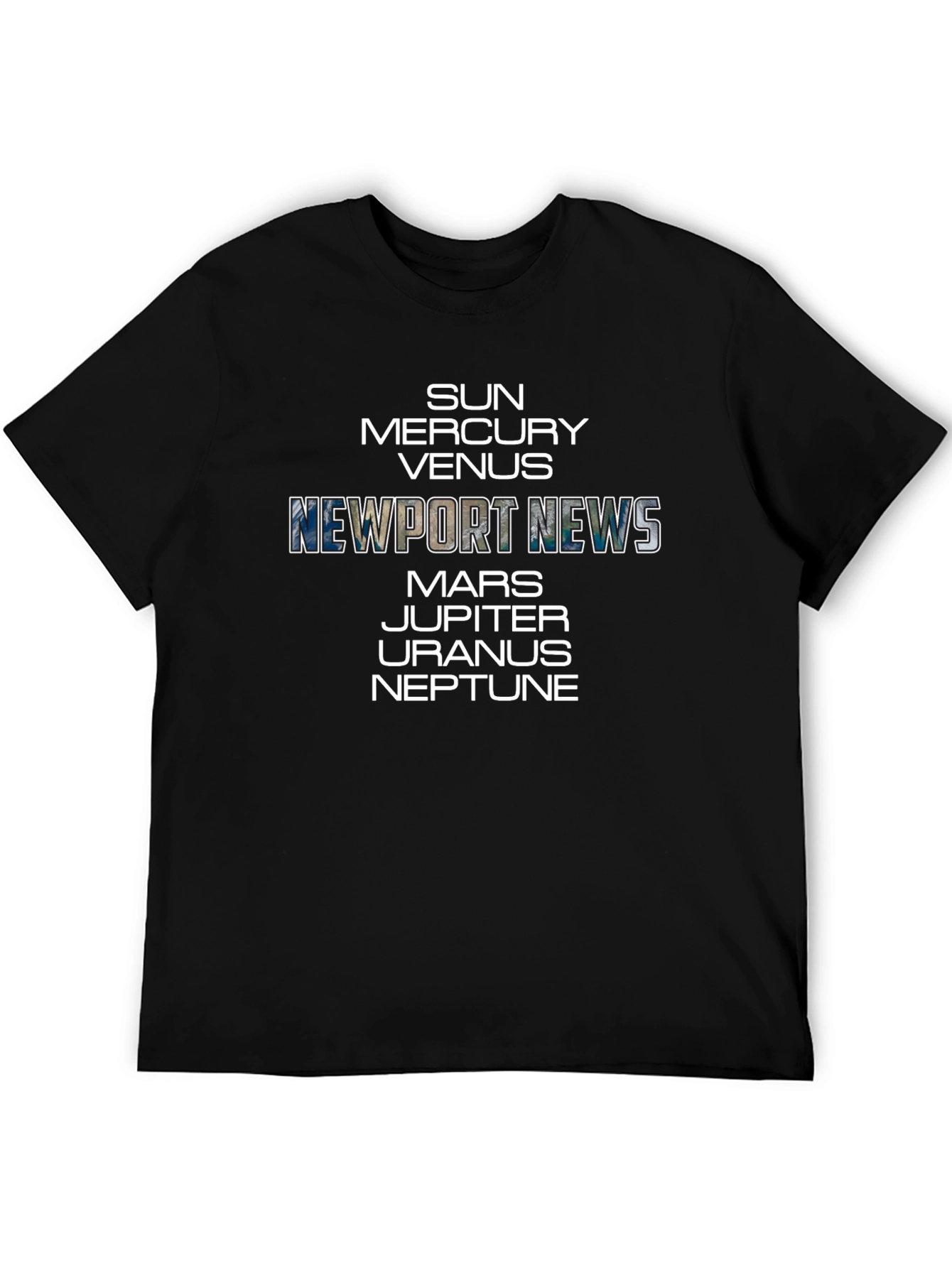 Solar System Planets T-Shirt - Newport News