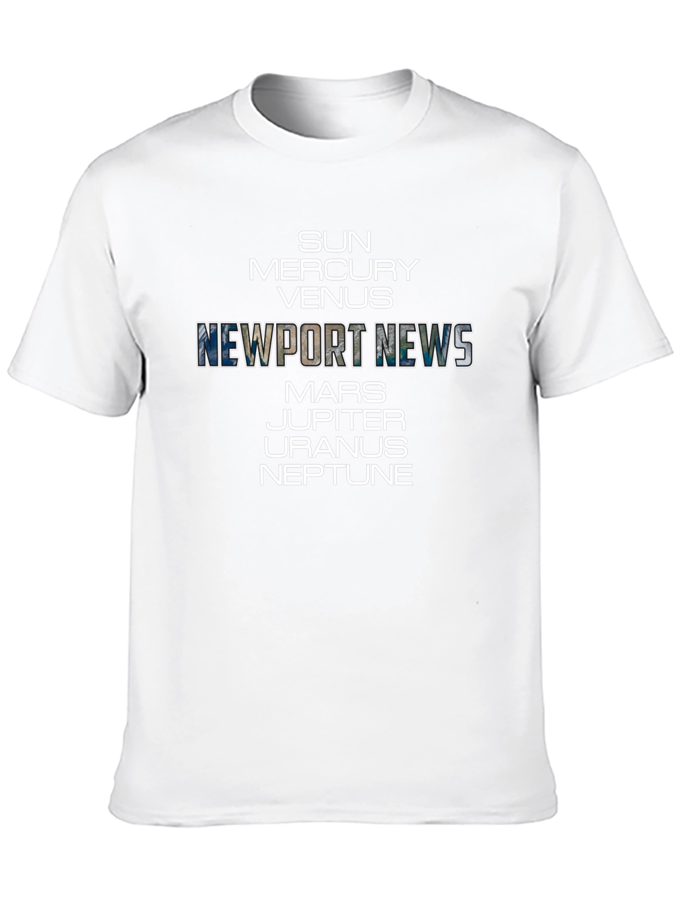 Solar System Planets T-Shirt - Newport News
