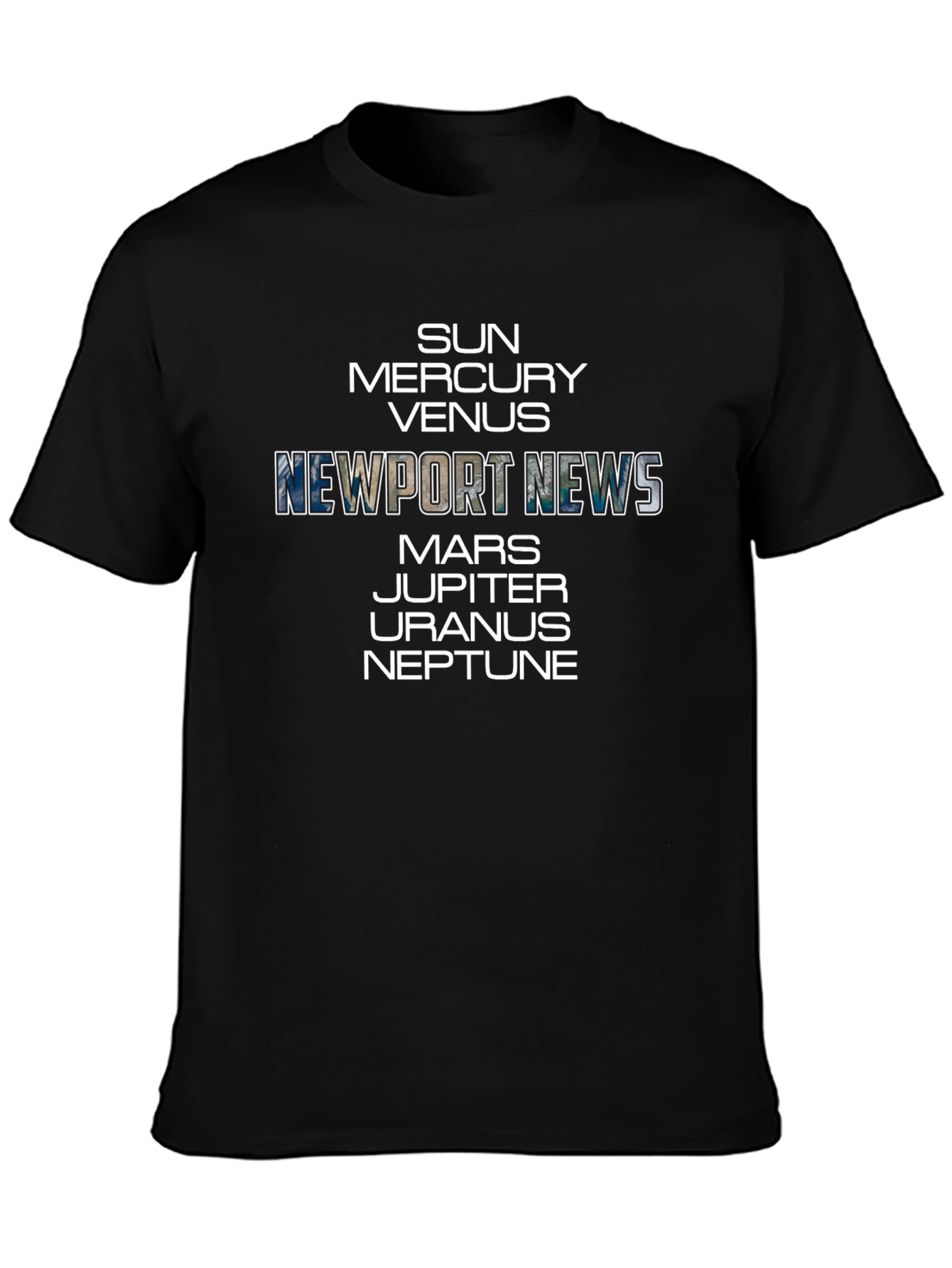 Solar System Planets T-Shirt - Newport News