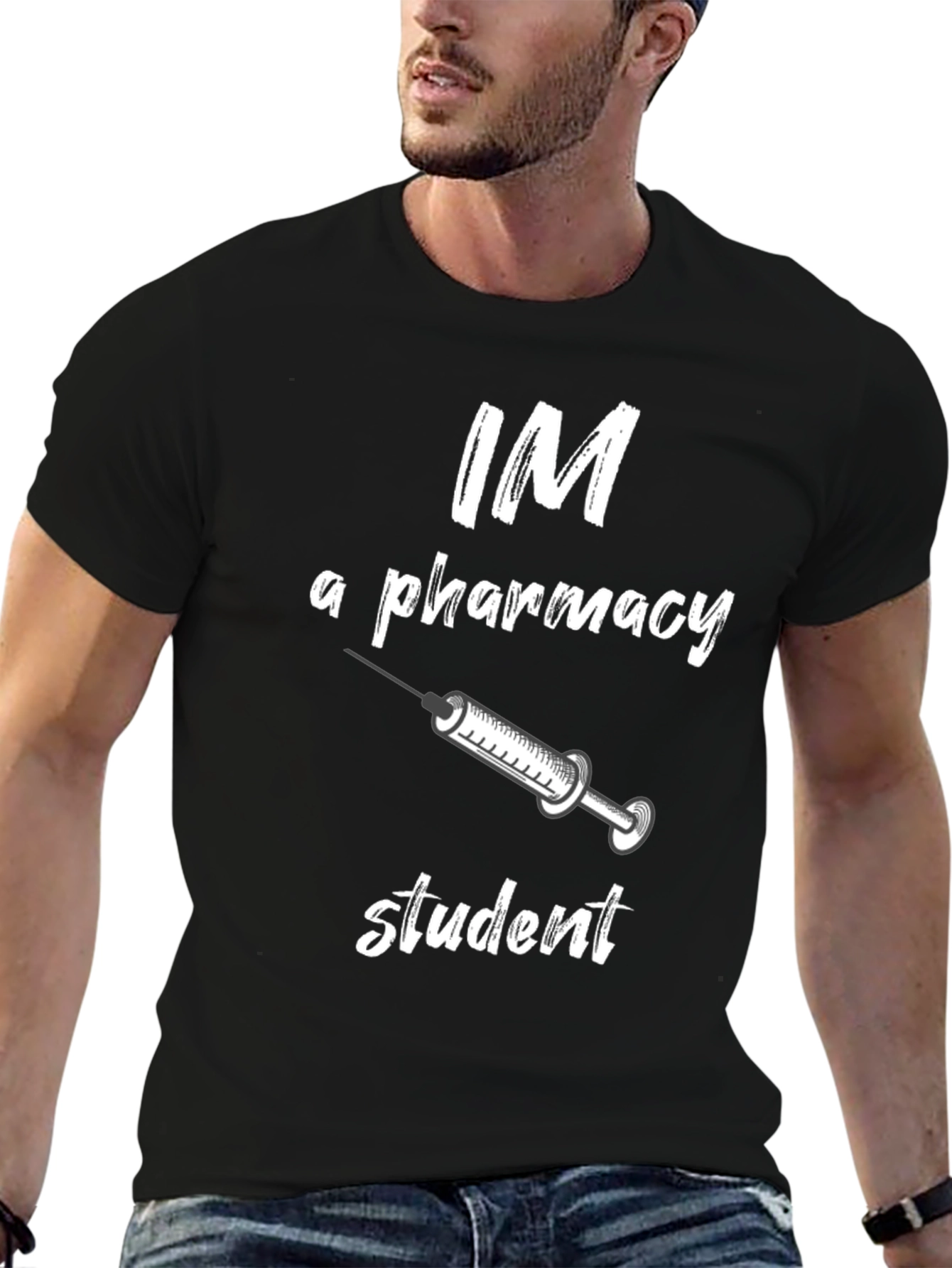 Pharmacy Student T-Shirt - Black