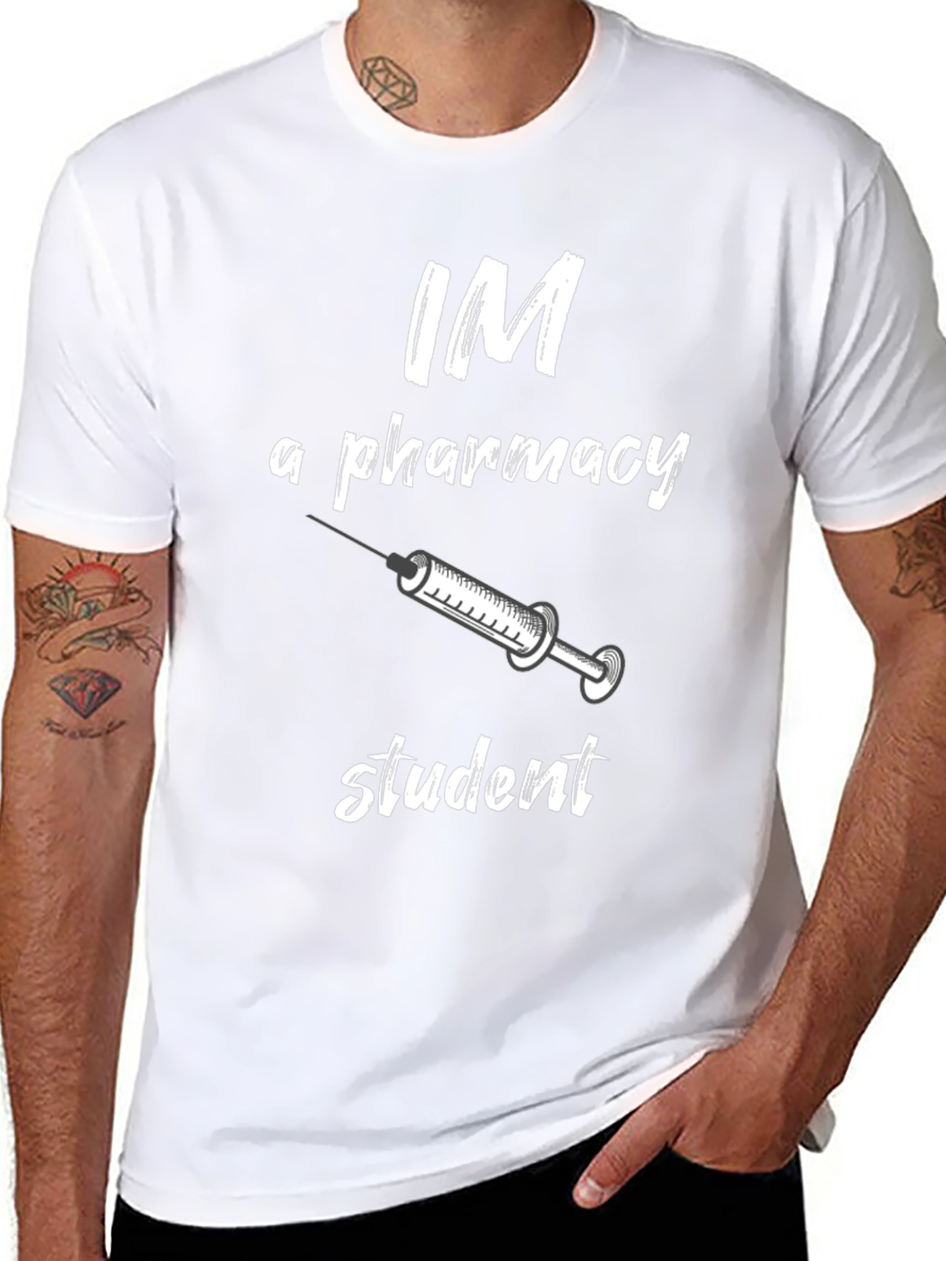 Pharmacy Student T-Shirt - Black