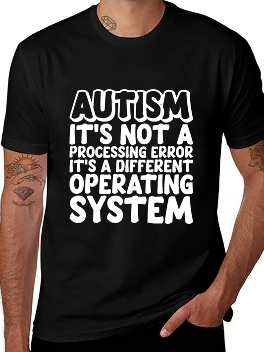 Autism: Different Operating System Graphic Tee