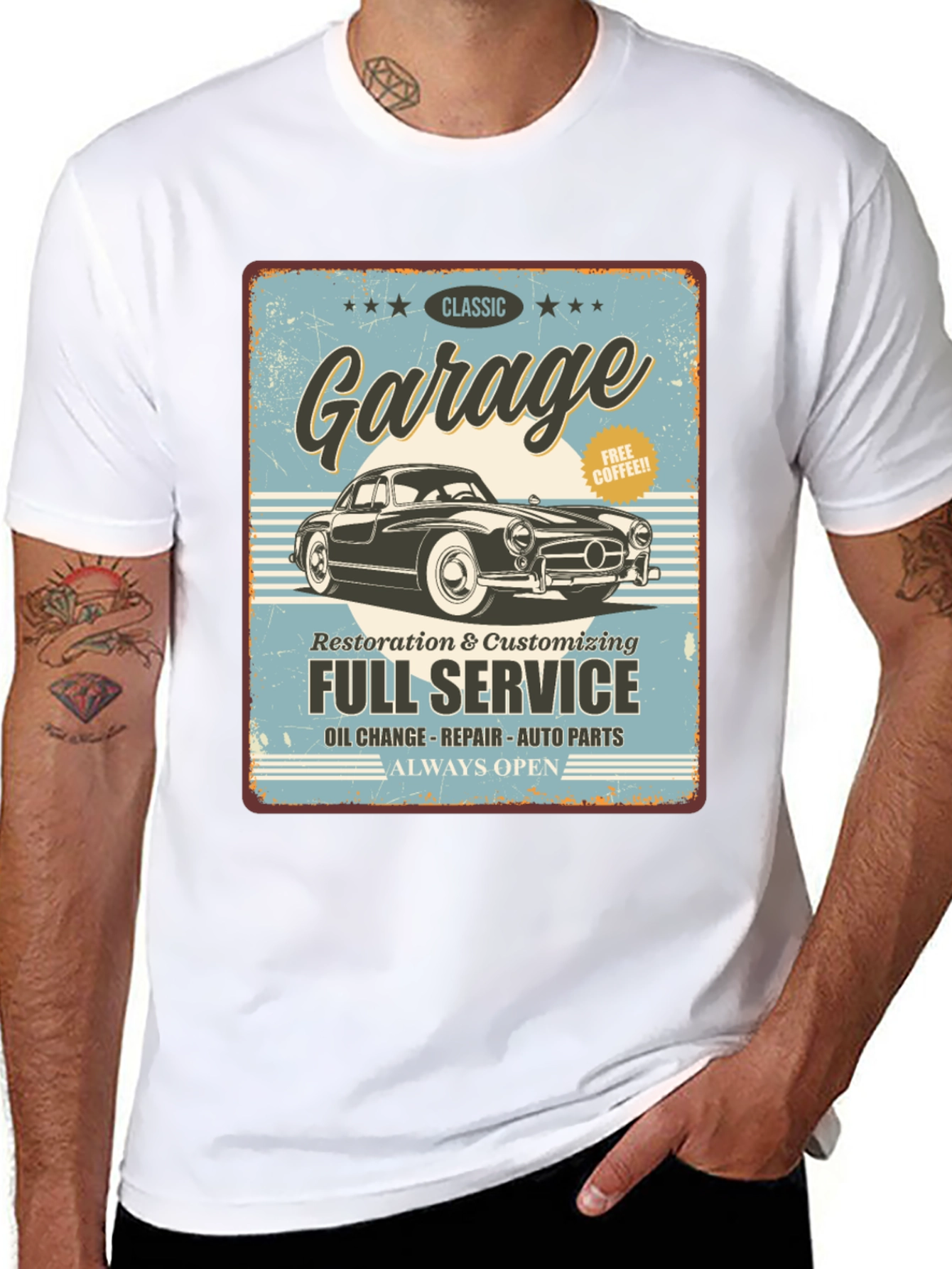 Classic Garage Full Service T-Shirt
