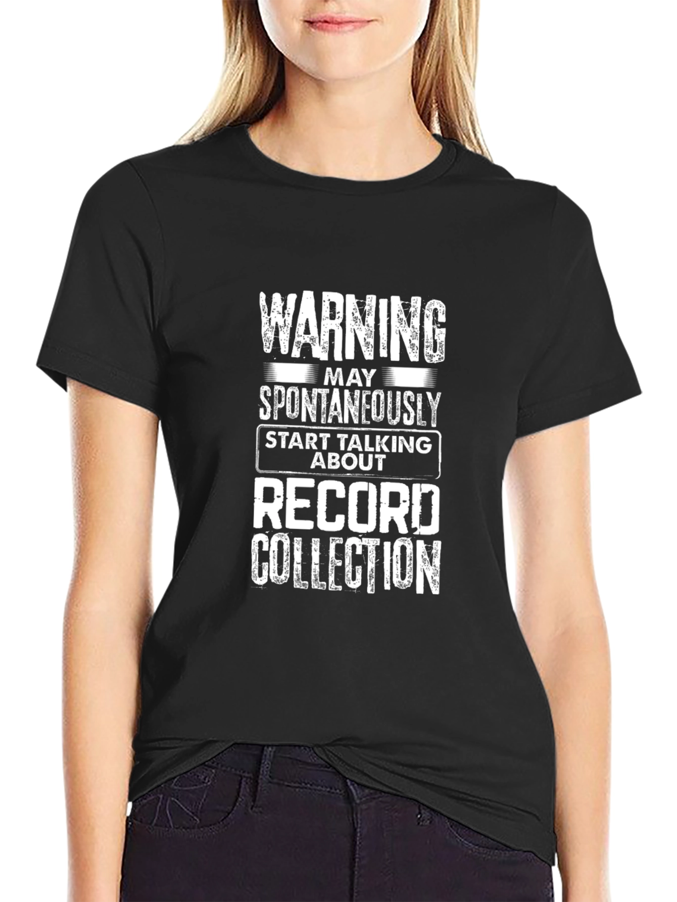 Warning Record Collection T-Shirt