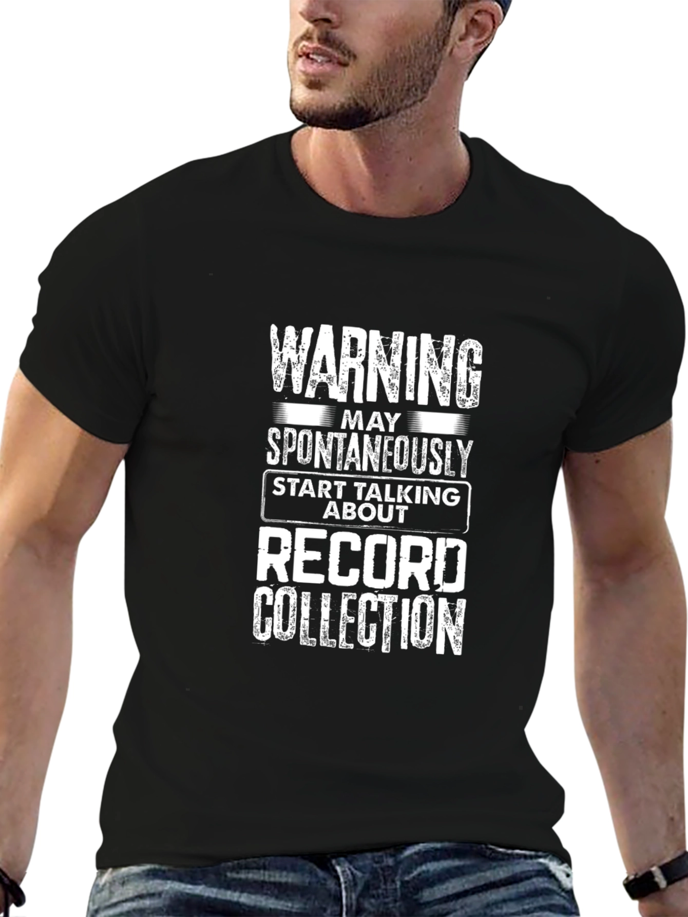 Warning Record Collection T-Shirt