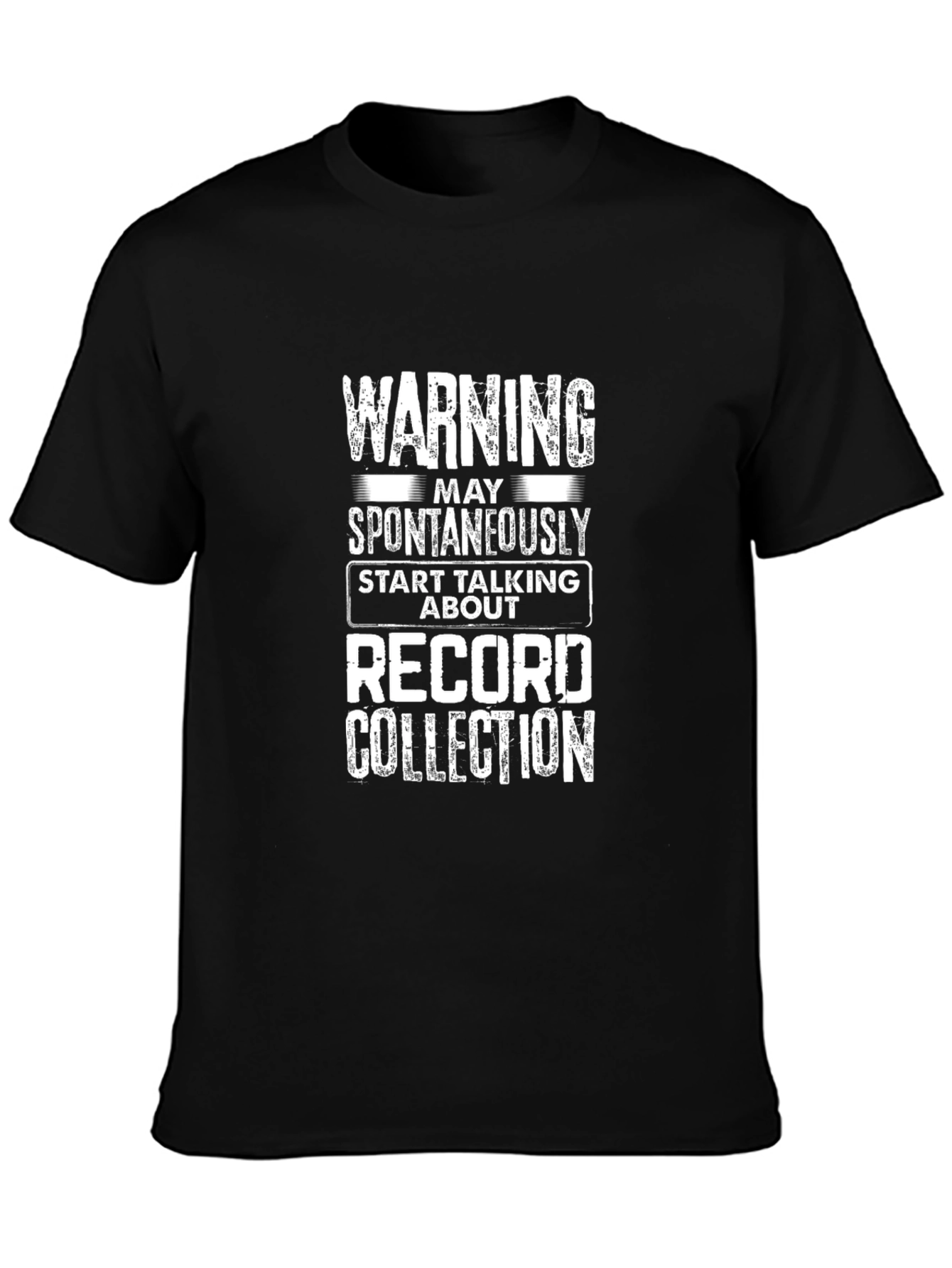 Warning Record Collection T-Shirt